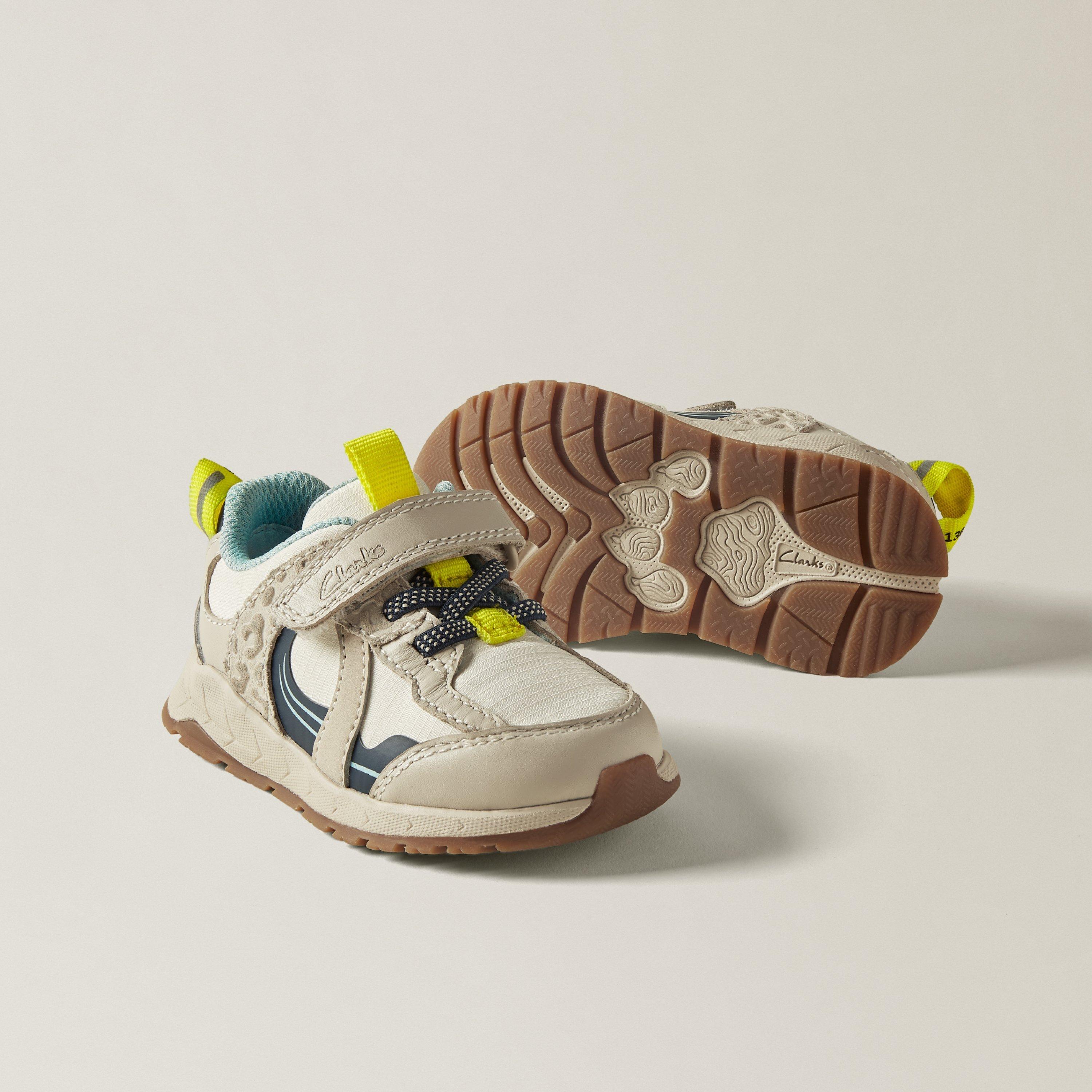 Selva Hero Toddler Cotton Trainers Riptape, view 2 of 12