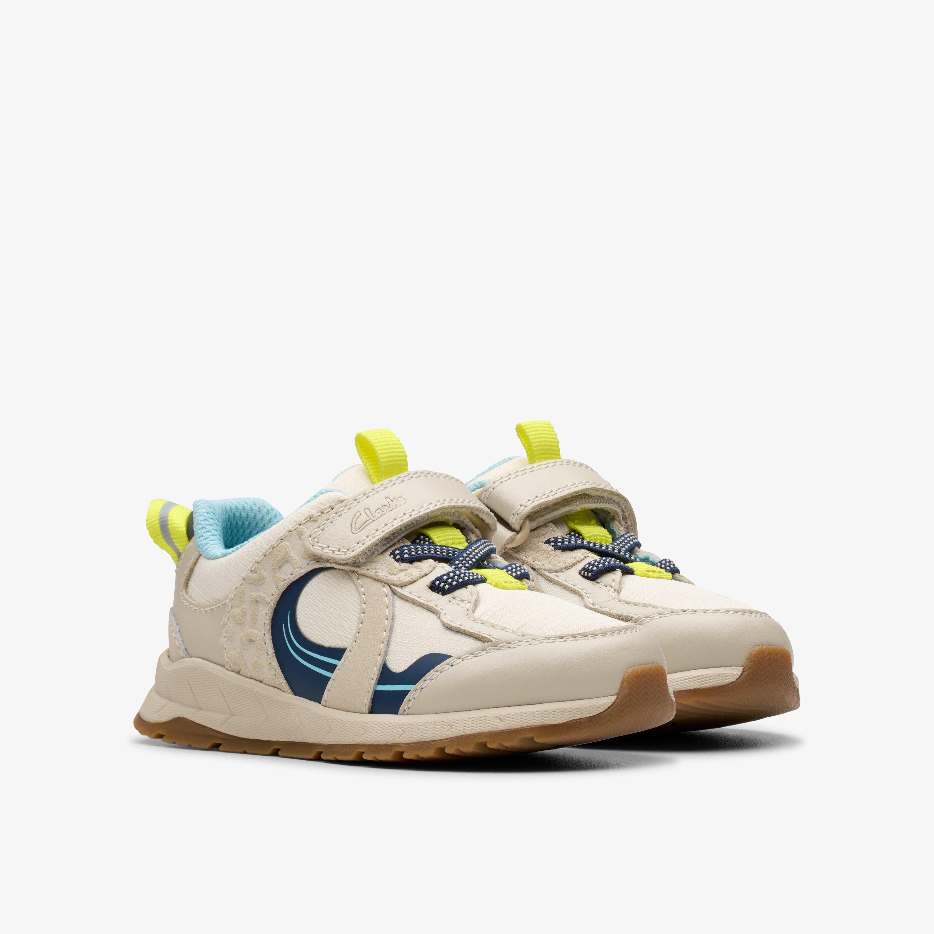 Selva Hero Toddler Cotton Trainers Riptape, view 9 of 12