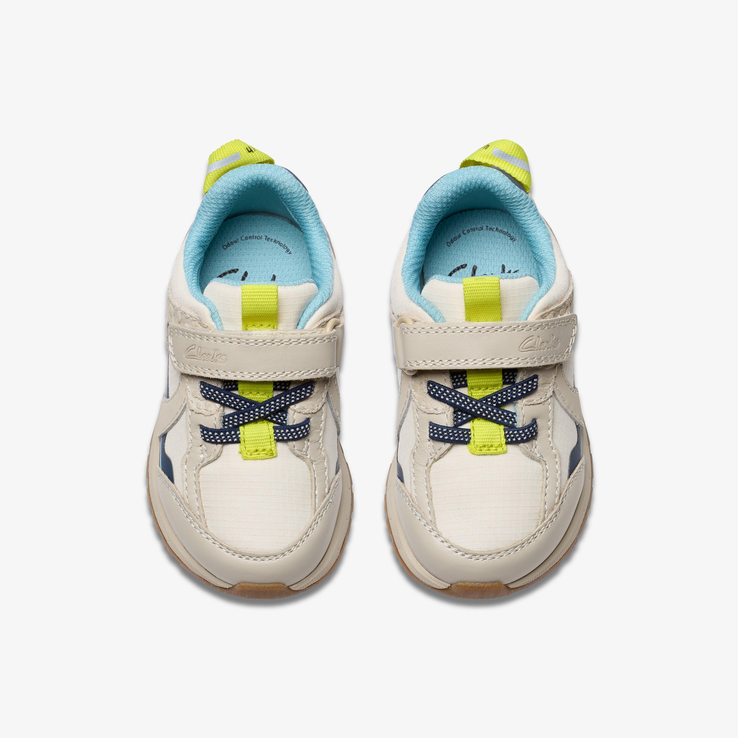 Selva Hero Toddler Cotton Trainers Riptape, view 11 of 12