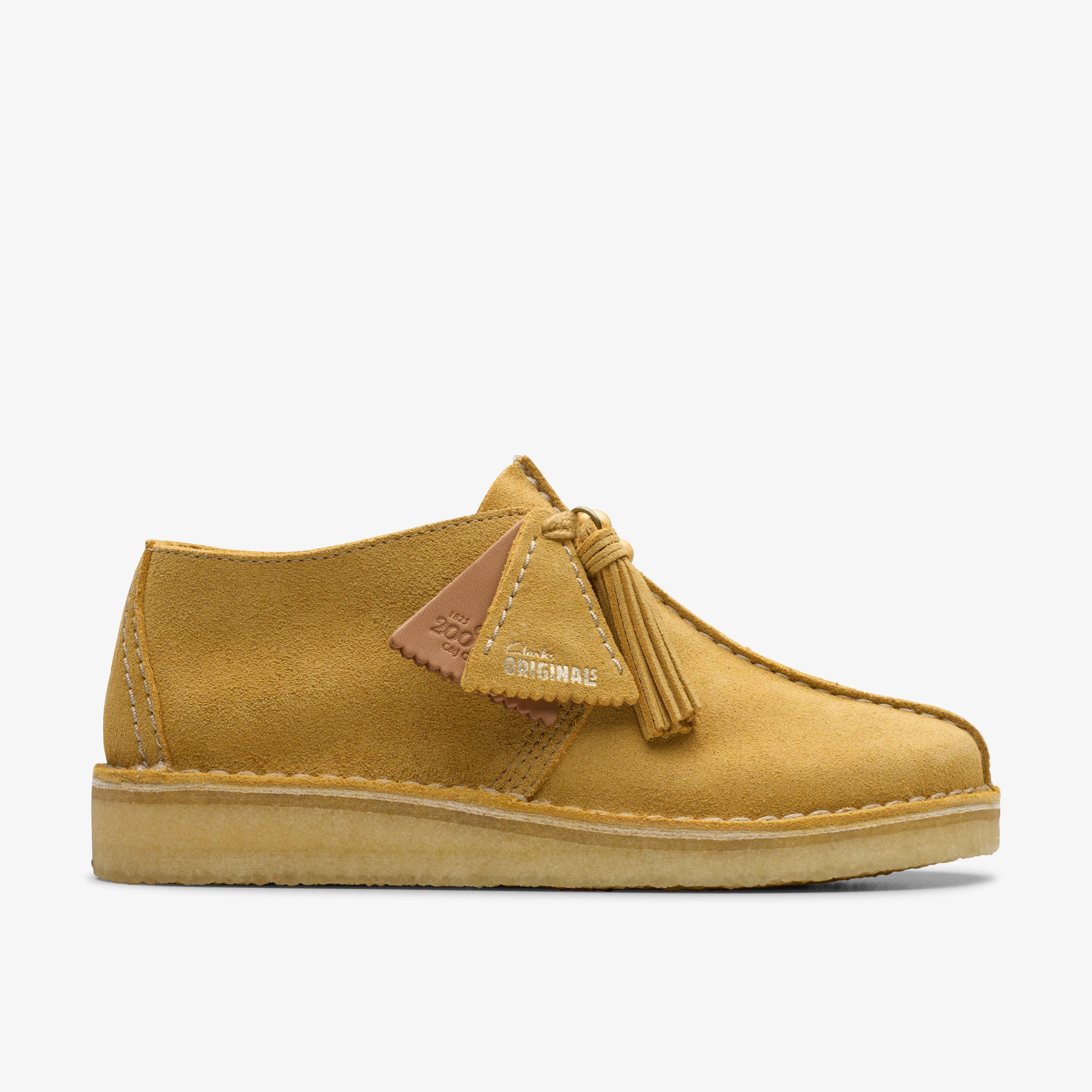 Damen Desert Trek Golden Tan Wildleder Keine | Clarks