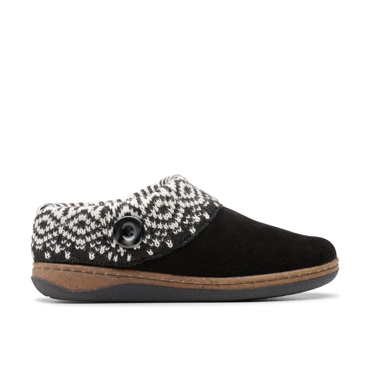 Clarks Womens Willowdean Sweater Slippers Slippers