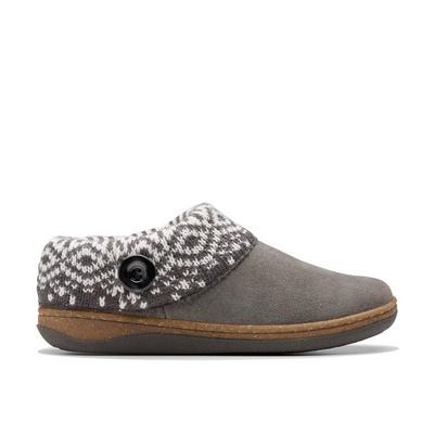 Clarks Womens Willowdean Sweater Slippers Slippers