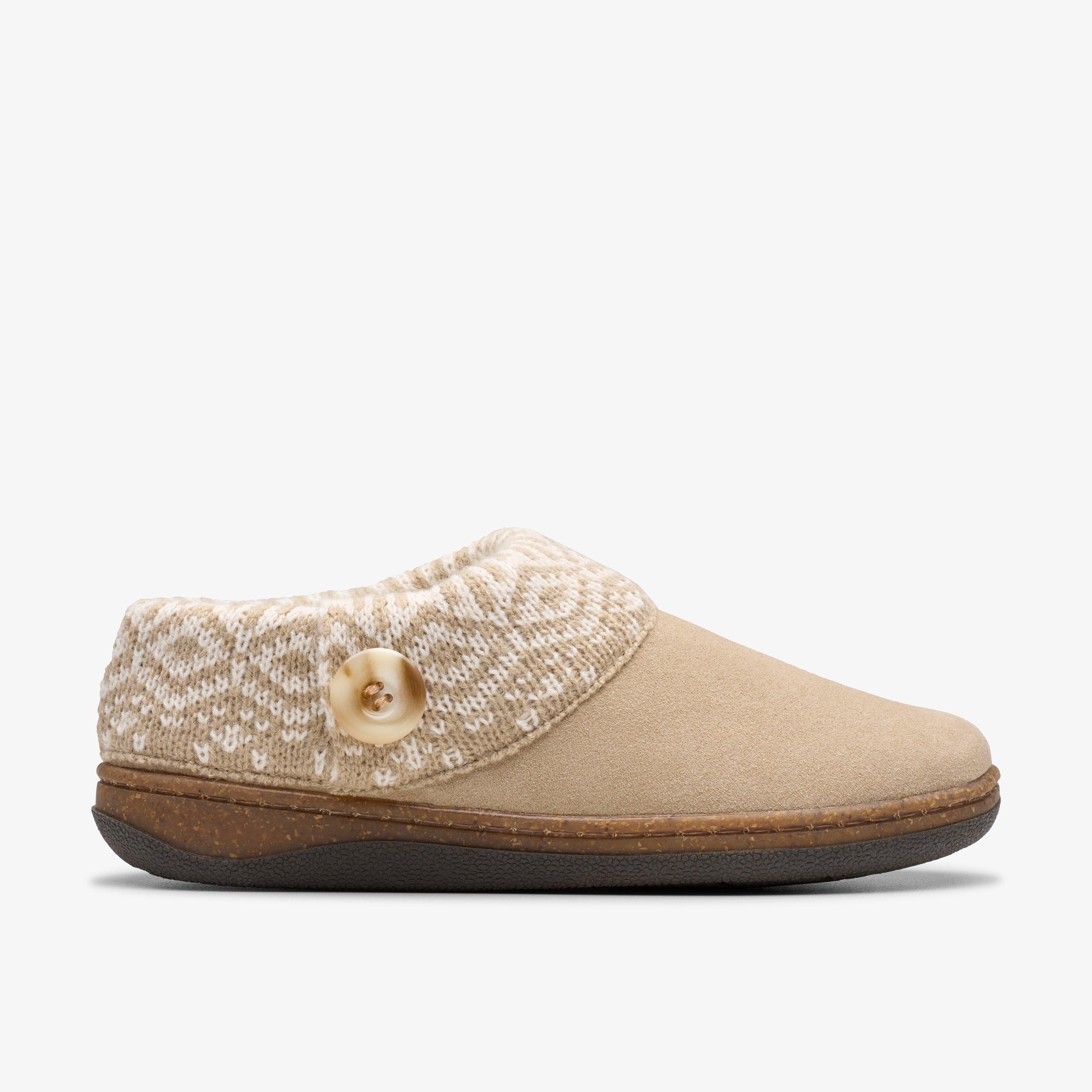 Women s Slippers Suede Slippers Moccasins Clarks US