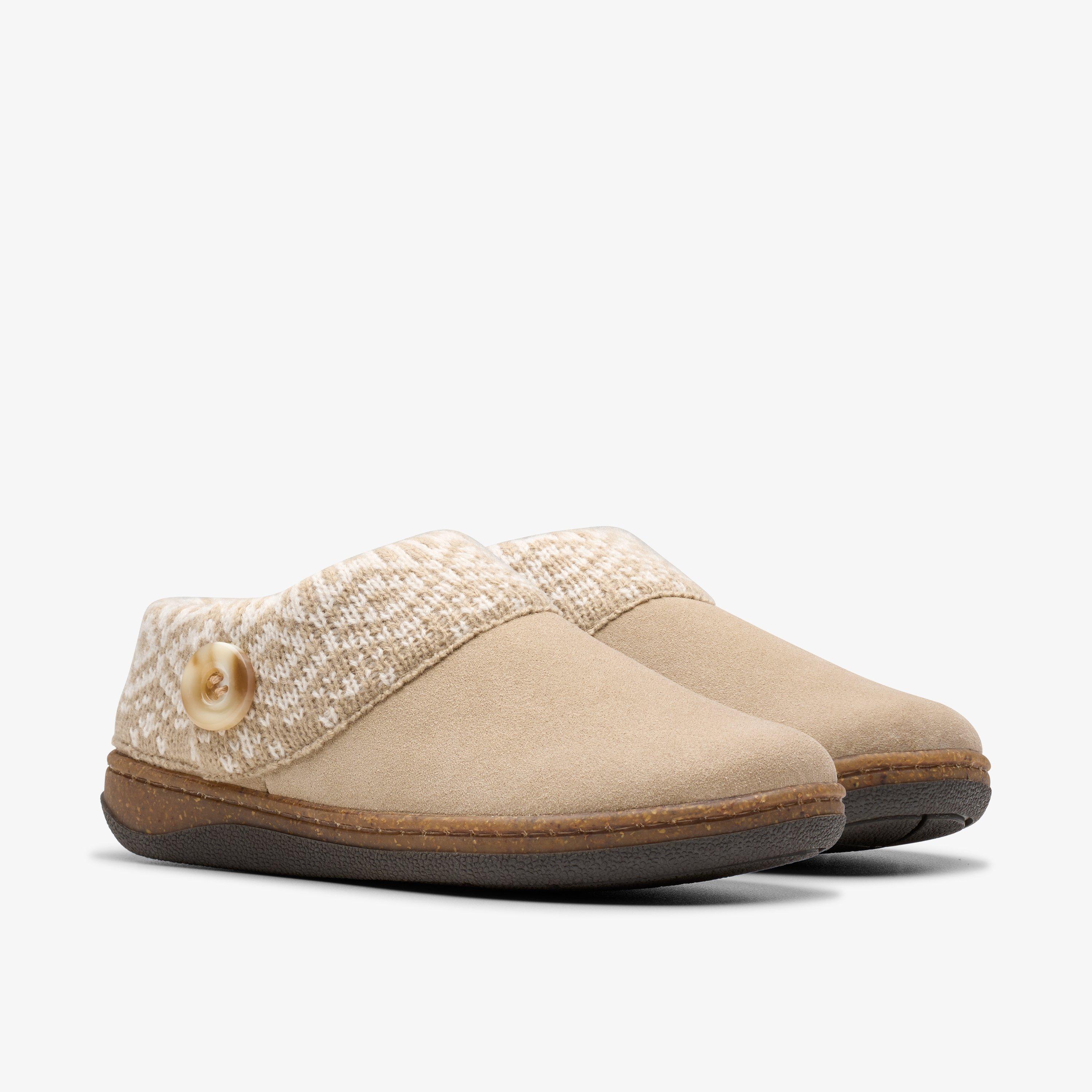 Women s Slippers Suede Slippers Moccasins Clarks US