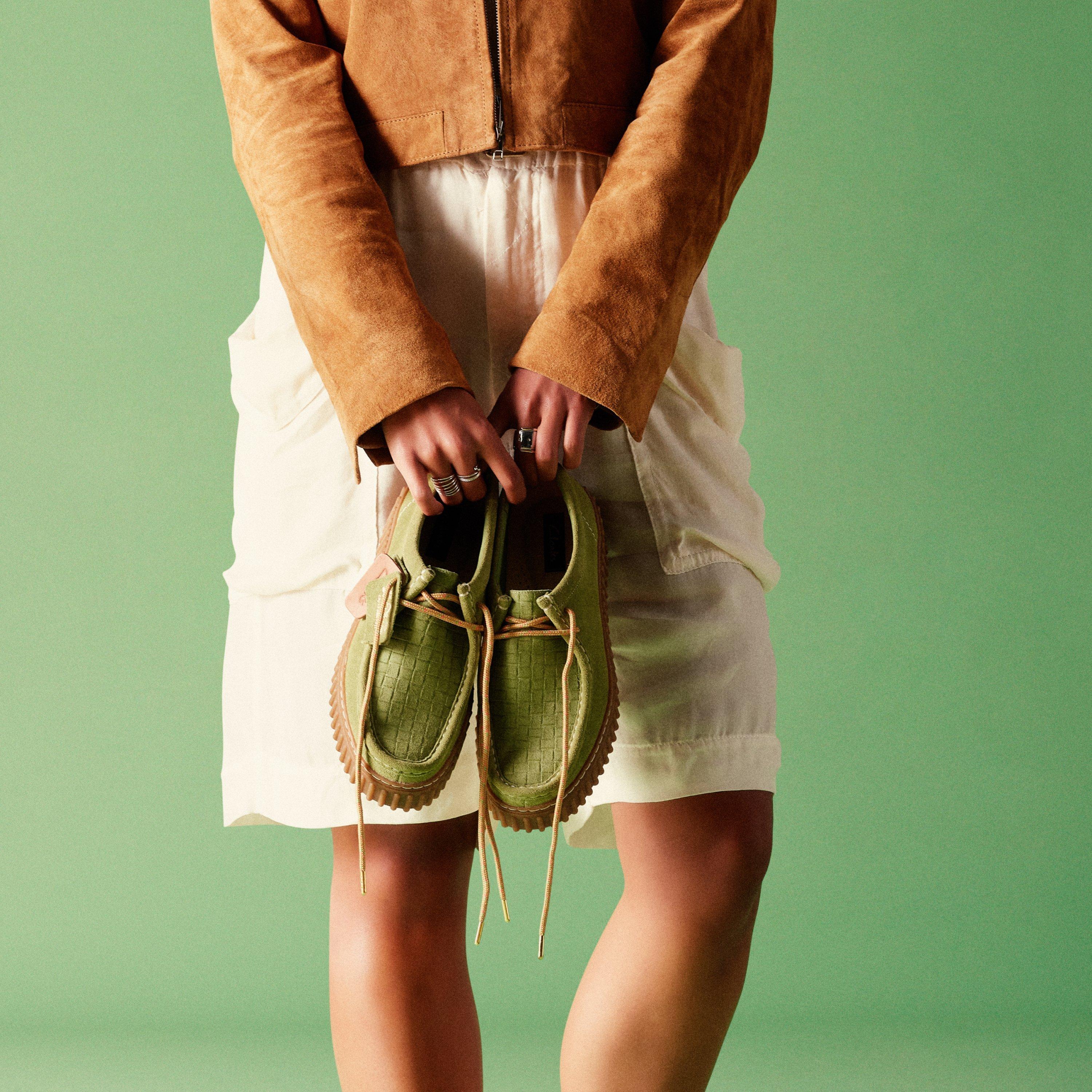 Chaussures Clarks Femme Torhill Moss - Style Rangers Inspiré Du Patrimoine, Semelle Grip