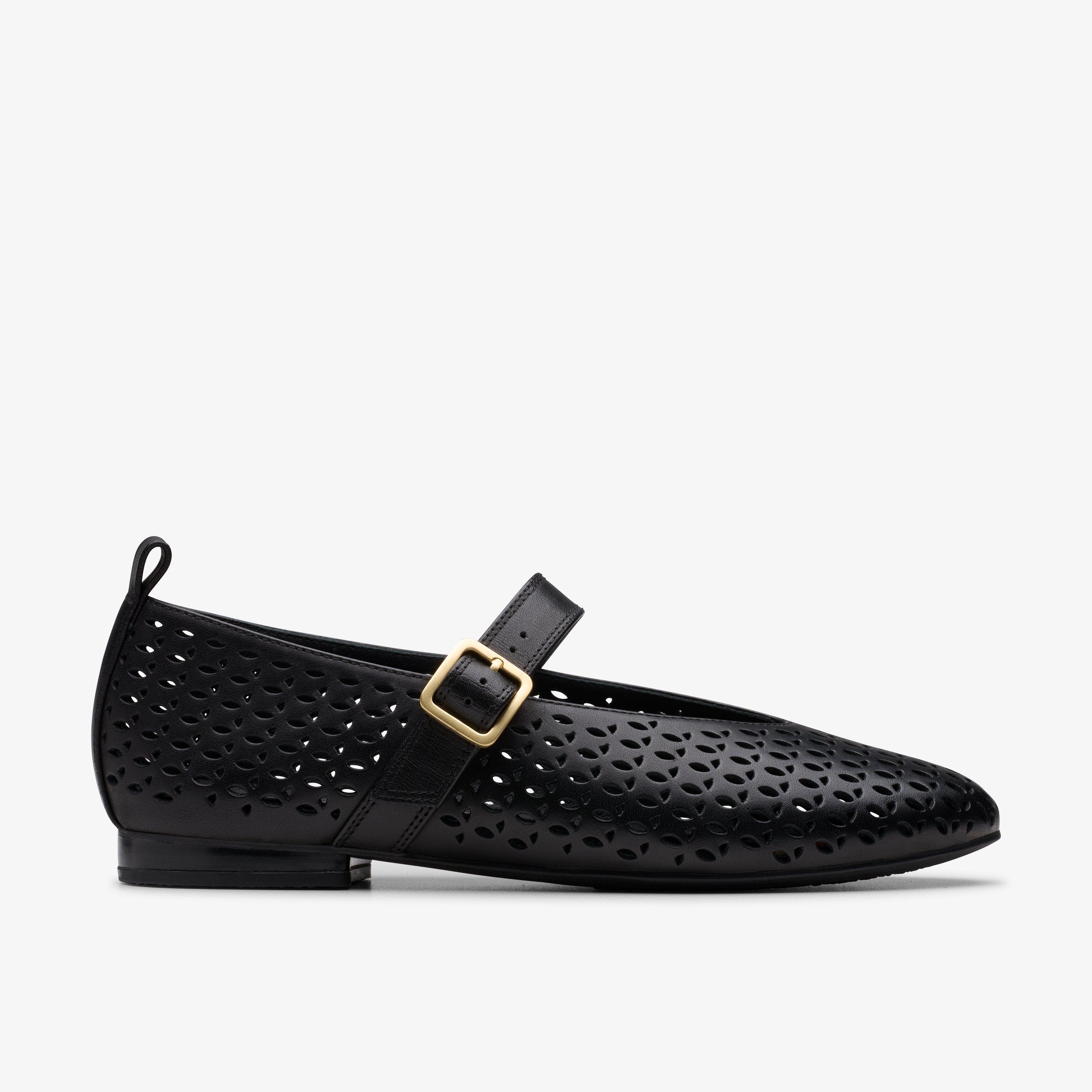 Clarks Fawna Jane In Black