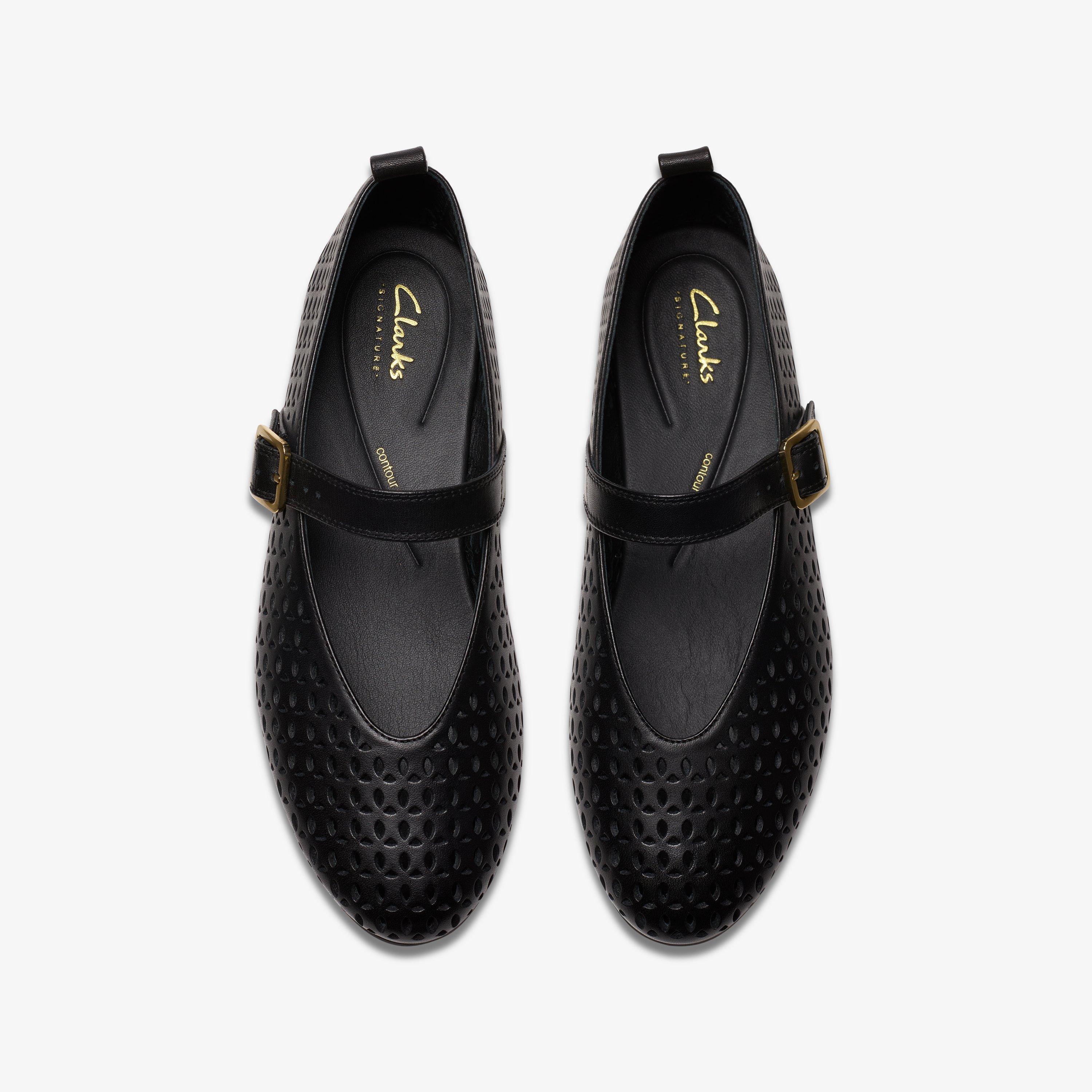 Women's Fawna Jane Black Leather Mary Jane | Clarks