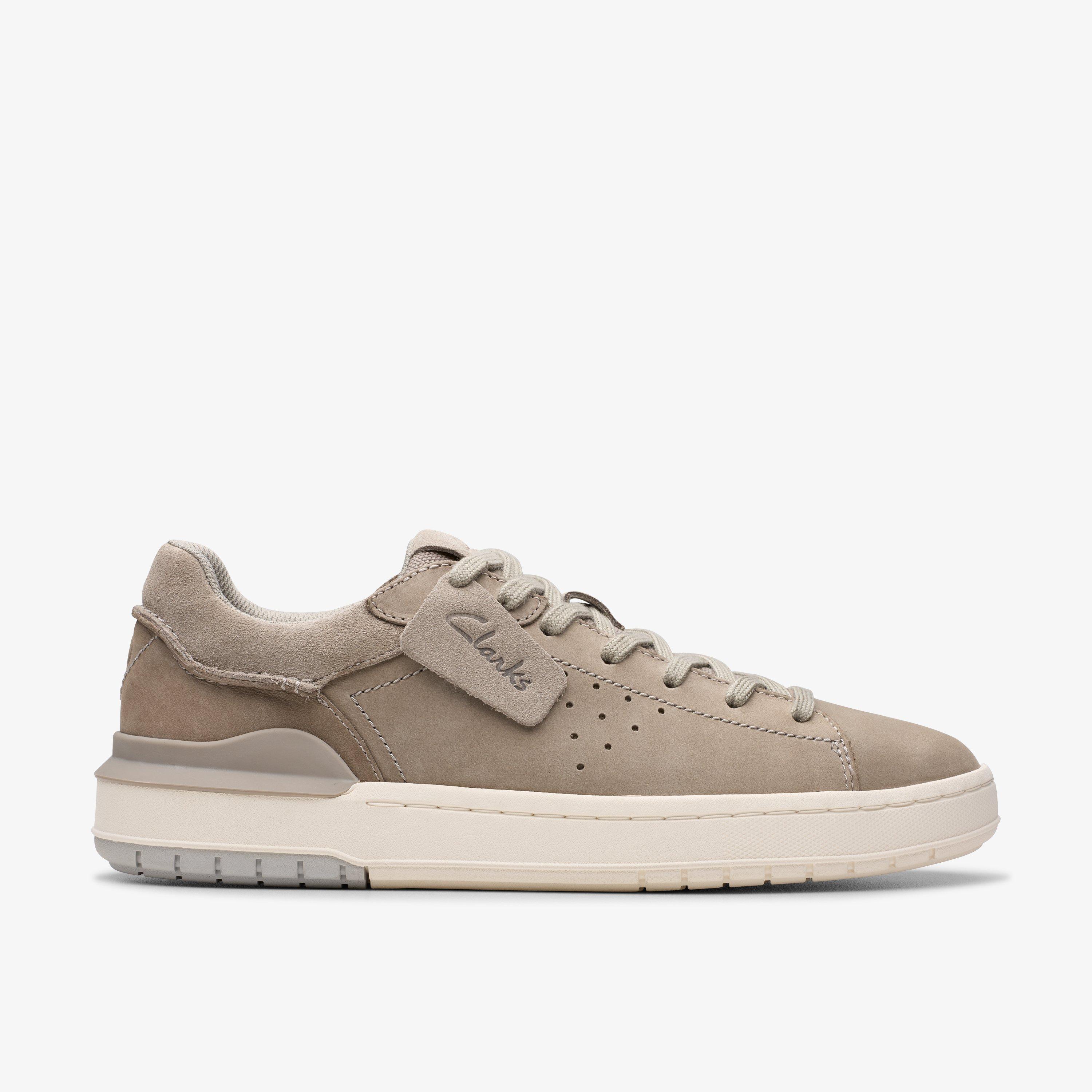 Size 12 Clarks Courtlite2 Run Grey Nubuck trainers