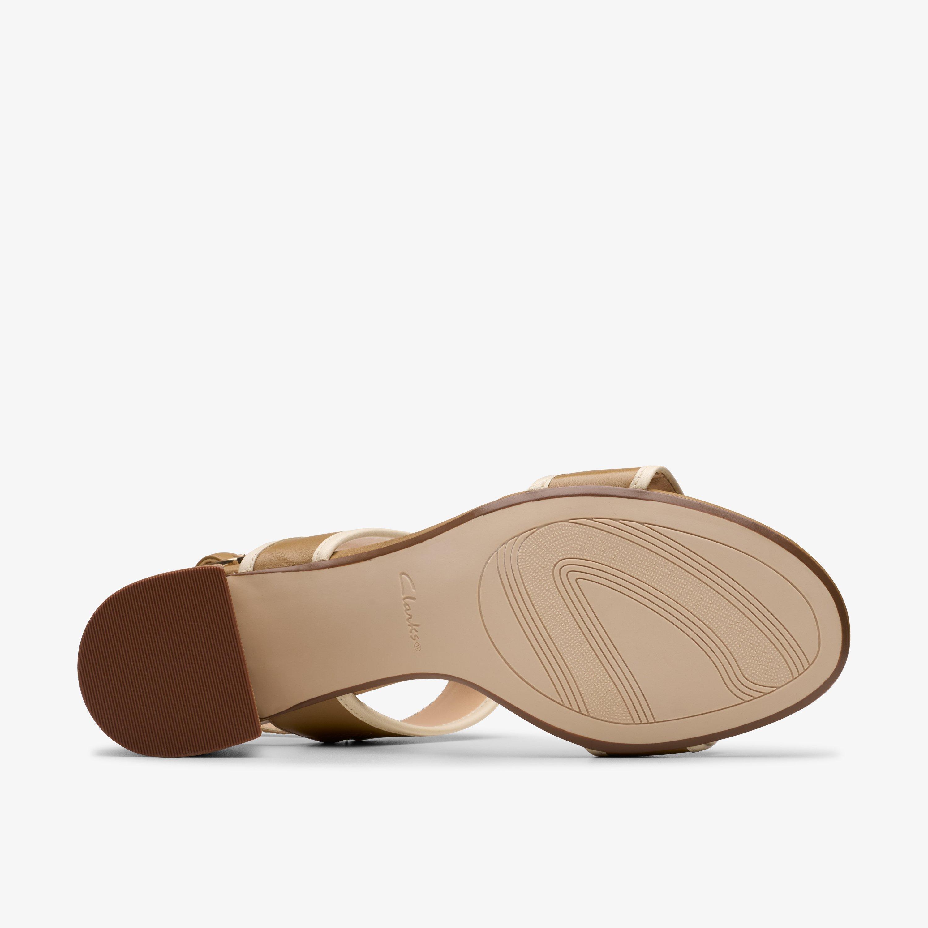 Sandales Clarks Curtain Shine En Daim Noir - Talon Bloc 9,5cm, Taille UK 5.5, Neuves Sans Boîte