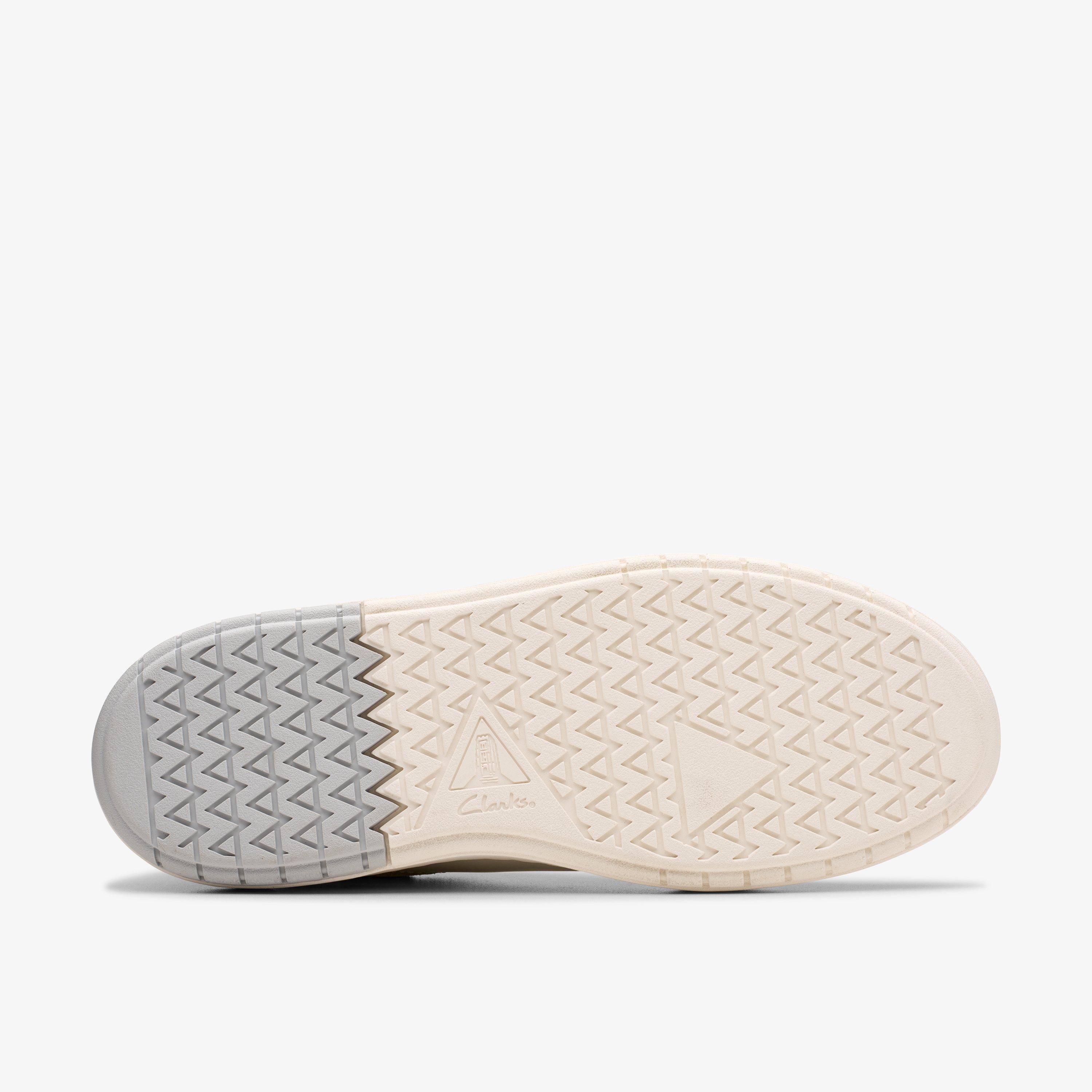 Clarks Originals イエロー ホワイト スニーカー クレープソール CLARKS オリジナルズ ホワイト スニーカー クレープソール 靴