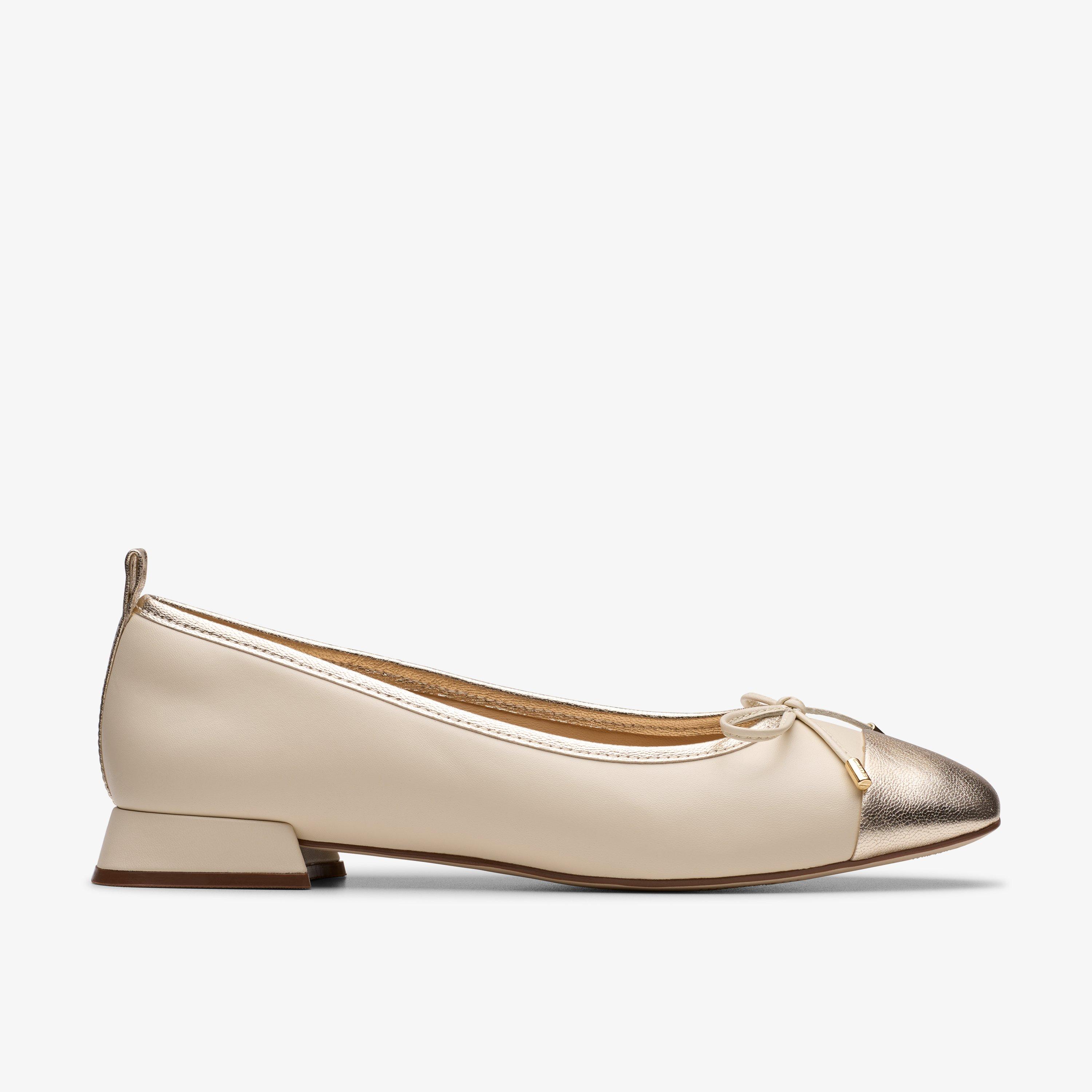 Womens Ubree15 Poppy Cream Multicolour Ballerina | Clarks