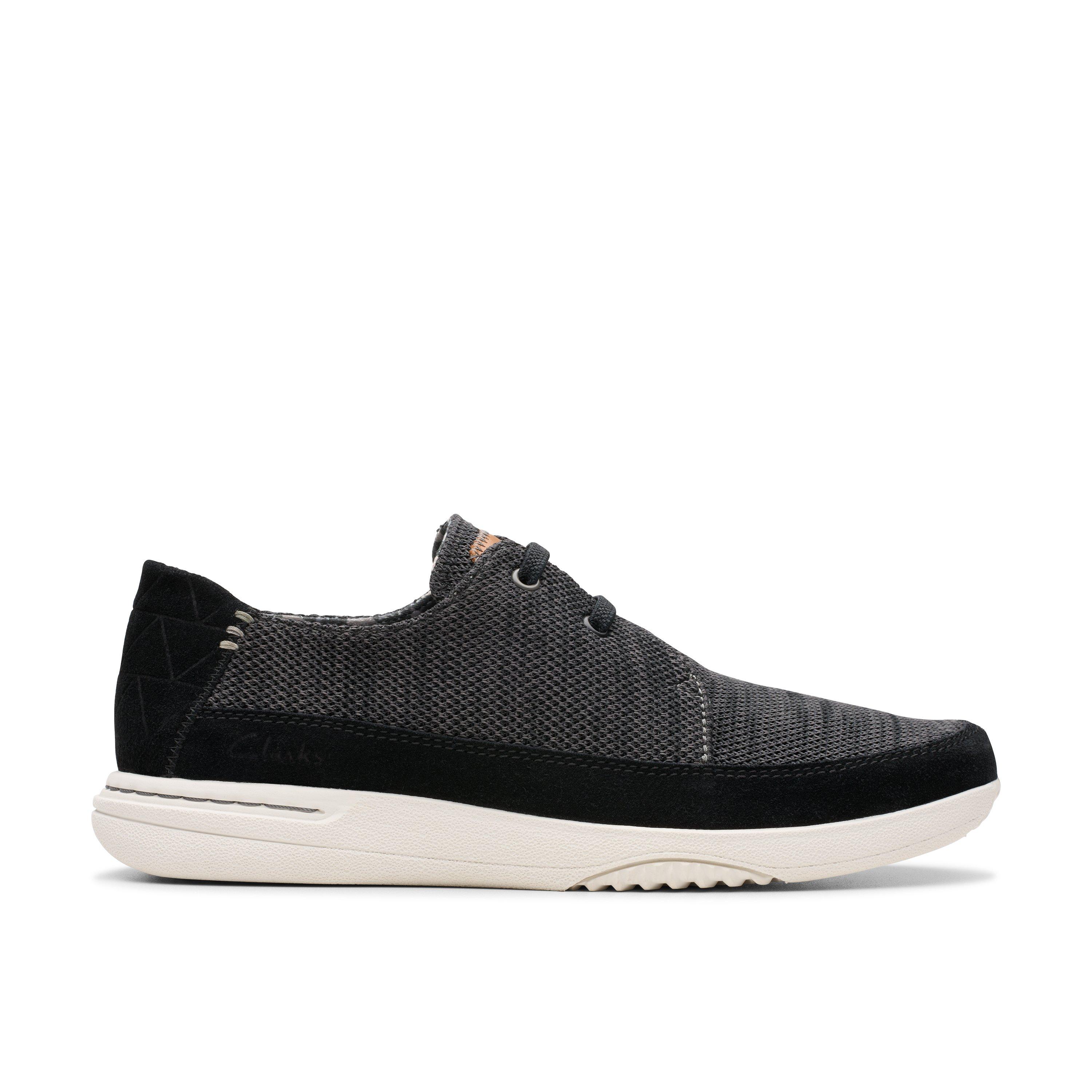 Clarks Mens Easeway Lace Slip-Ons,Walking