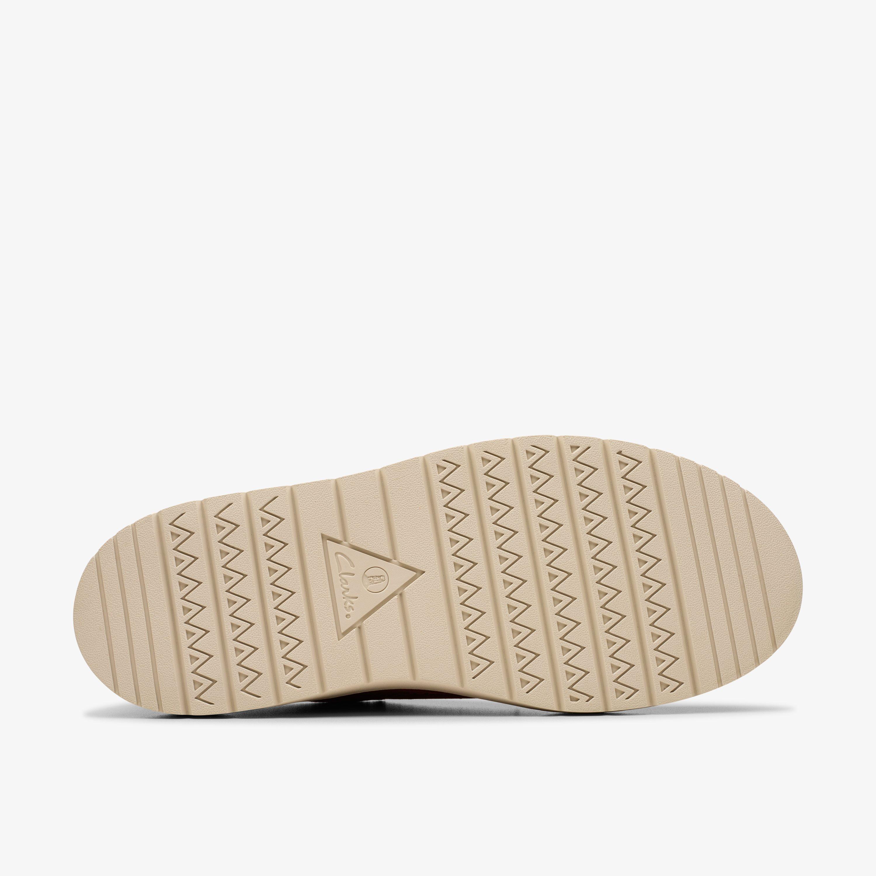 Clarks Herren Polden Moc Canvas - Leichte Freizeitschuhe Mit C360 EVA-Sohle In Rot