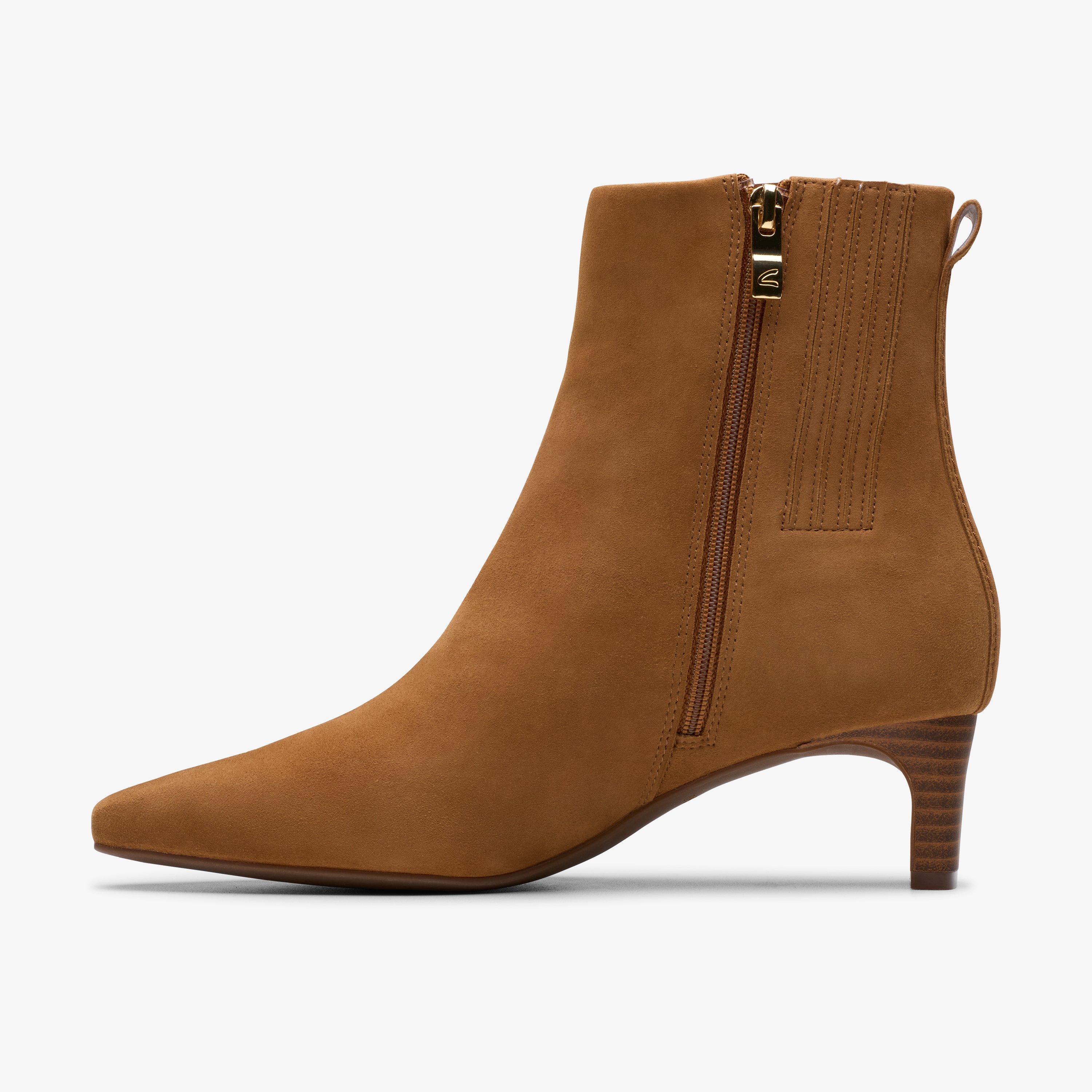 Edina Up Tan Suede