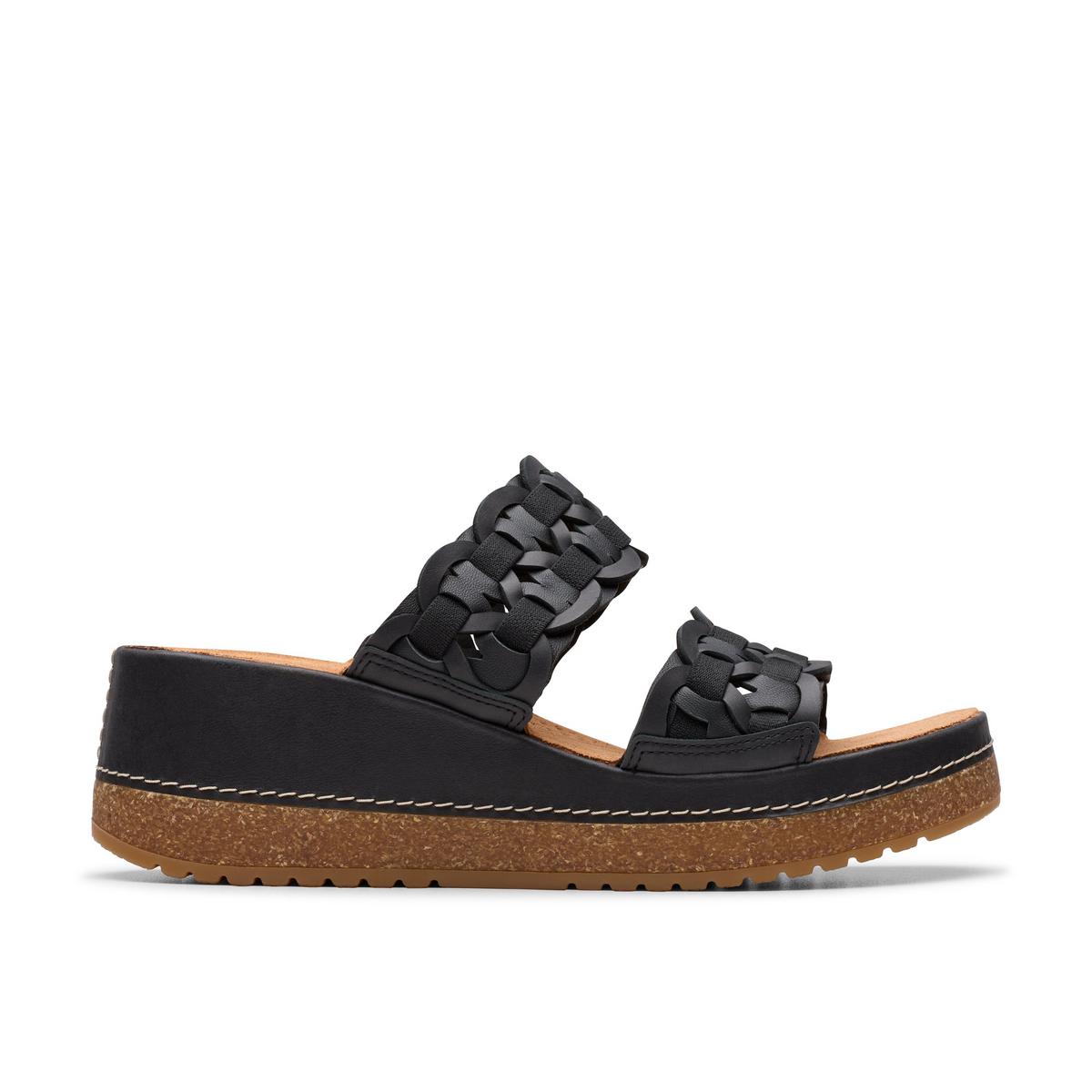 Clarks Womens Kassanda Mule Wedges,Mules & Slides