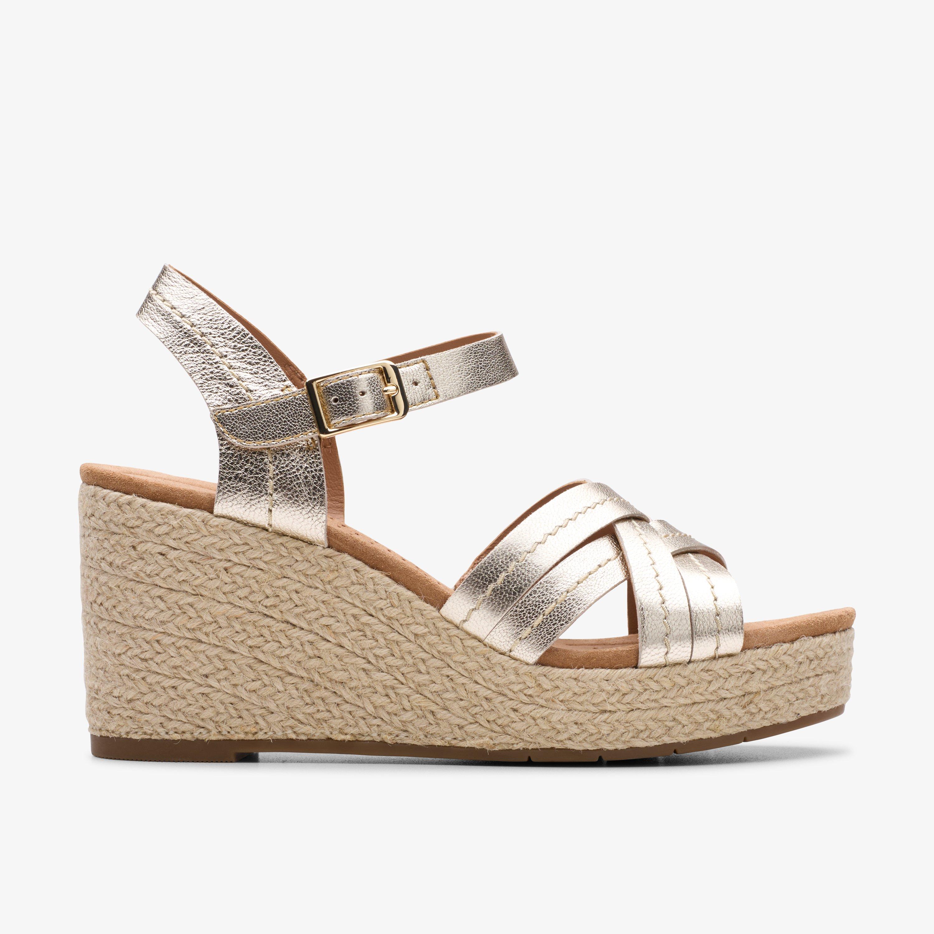 Clarks Sabina Strap In Beige
