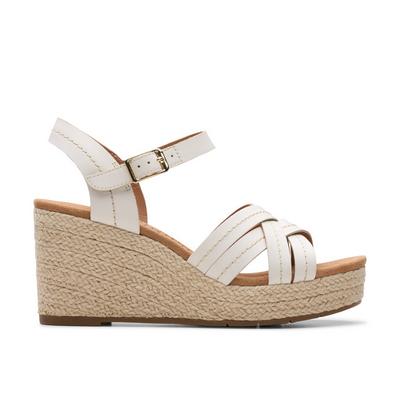 Clarks Womens Sabina Strap Wedges