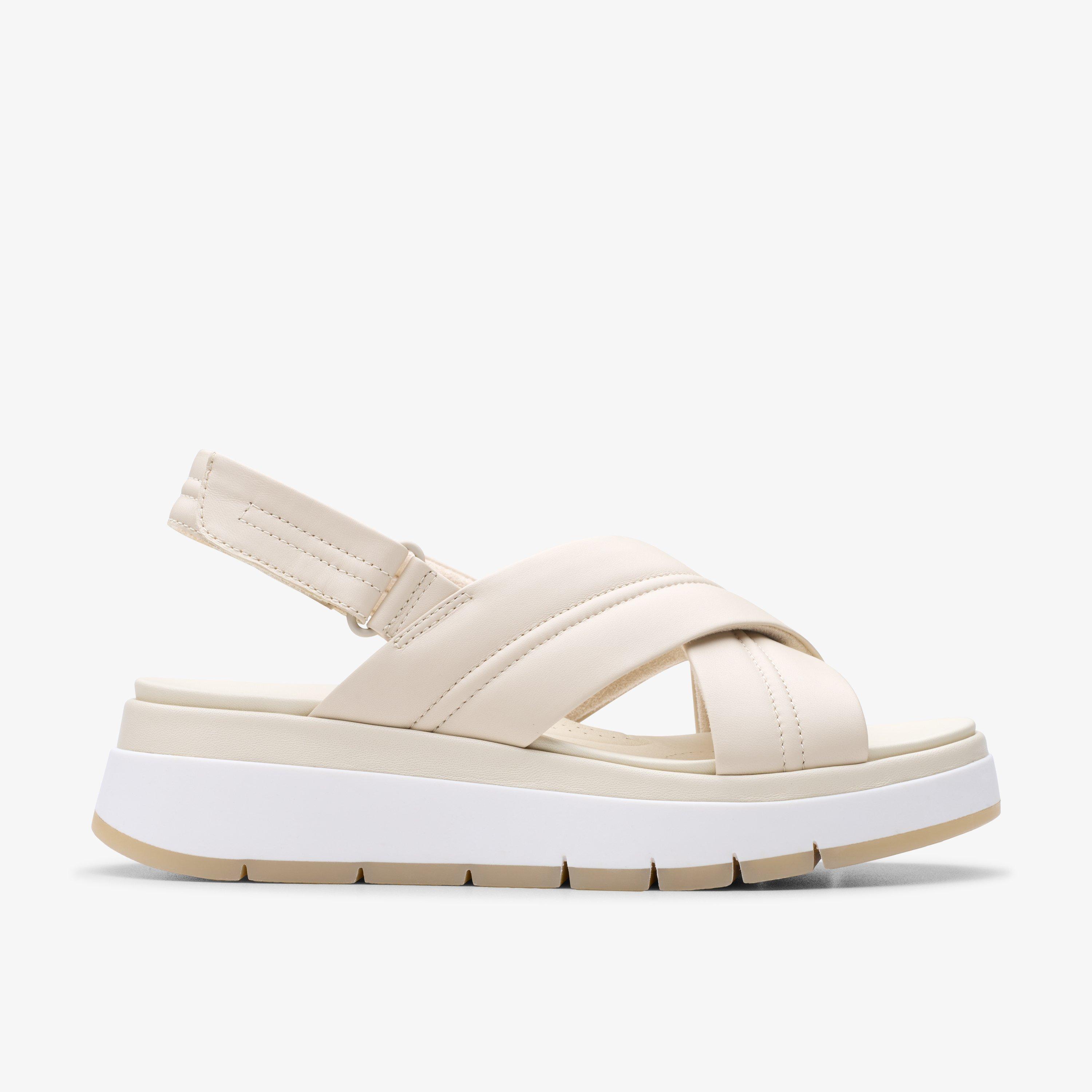 Clarks Tuscan Cross In White