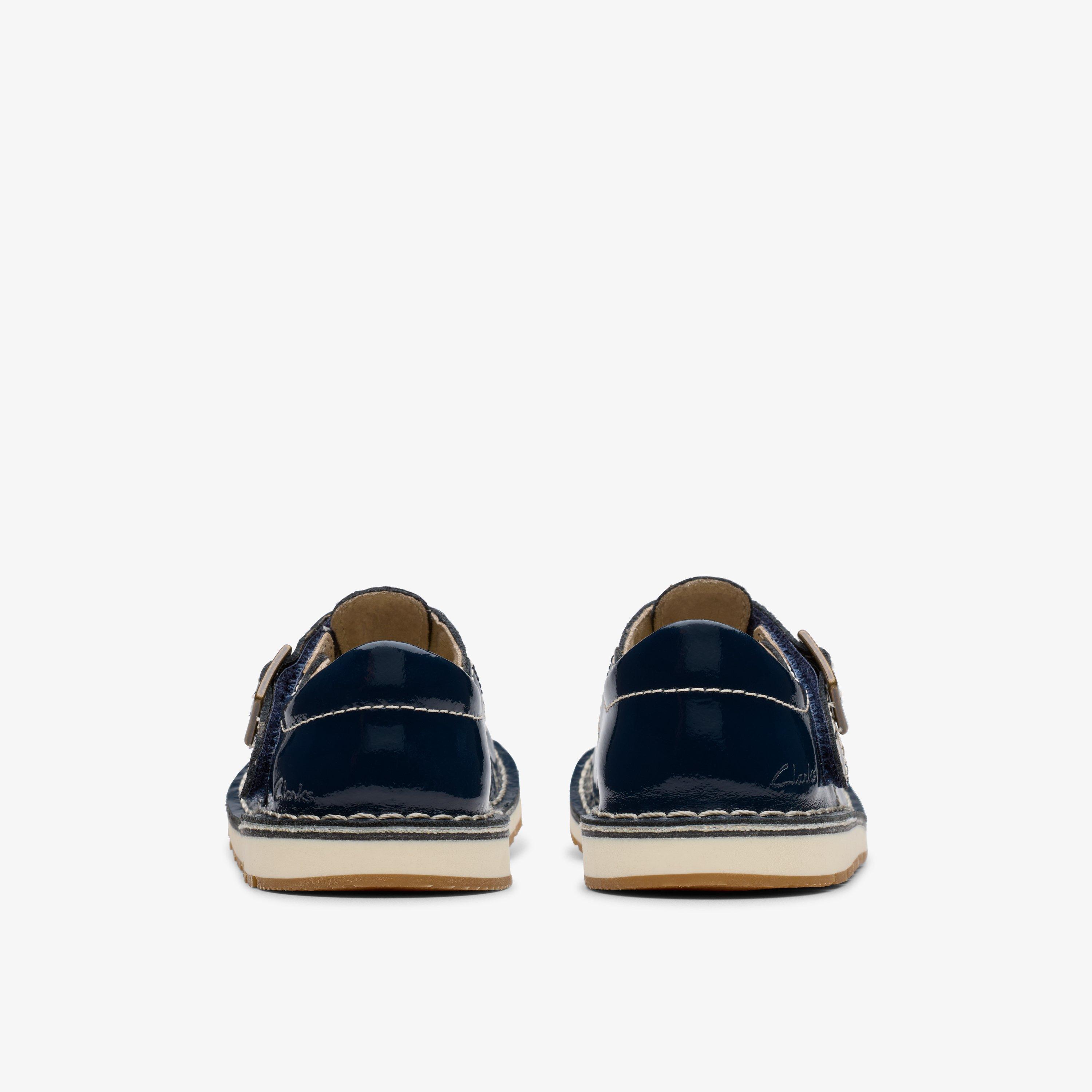Joyful Skip Toddler Navy Patent T Bar Shoes, view 5 of 6