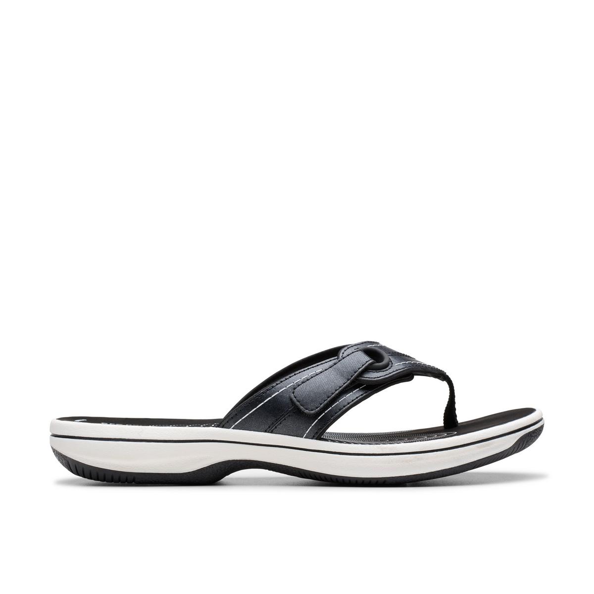 Clarks Cloudsteppers Womens Breeze Reyna Flat Sandals,Flip Flops