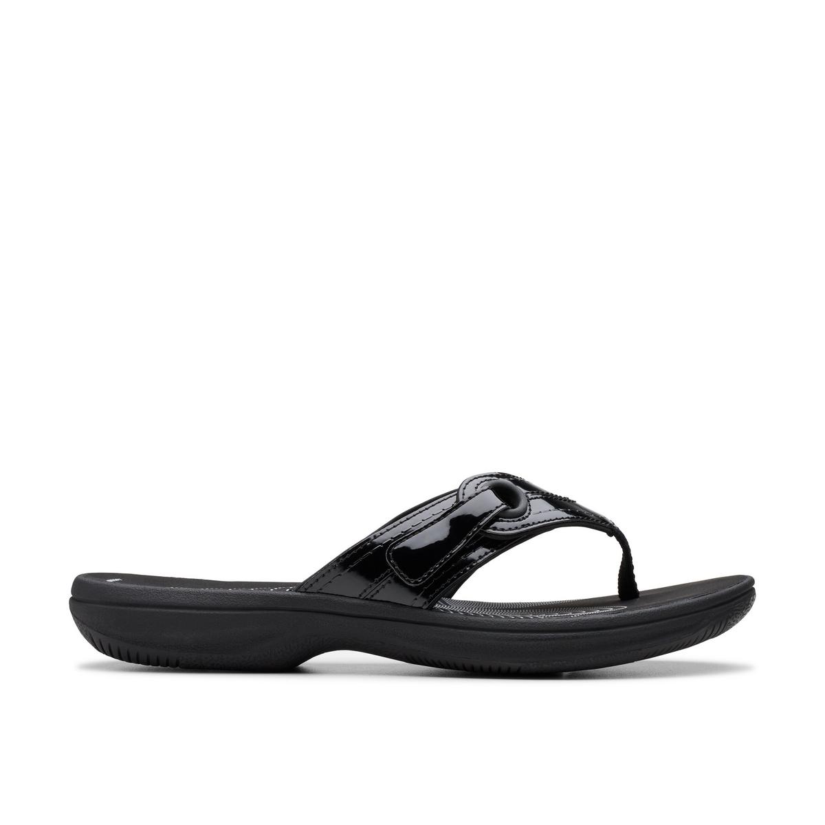Clarks Cloudsteppers Womens Breeze Reyna Flat Sandals,Flip Flops