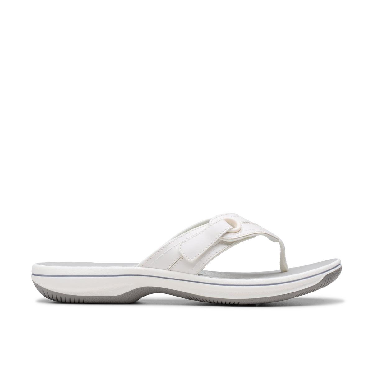 Clarks Cloudsteppers Womens Breeze Reyna Flat Sandals,Flip Flops