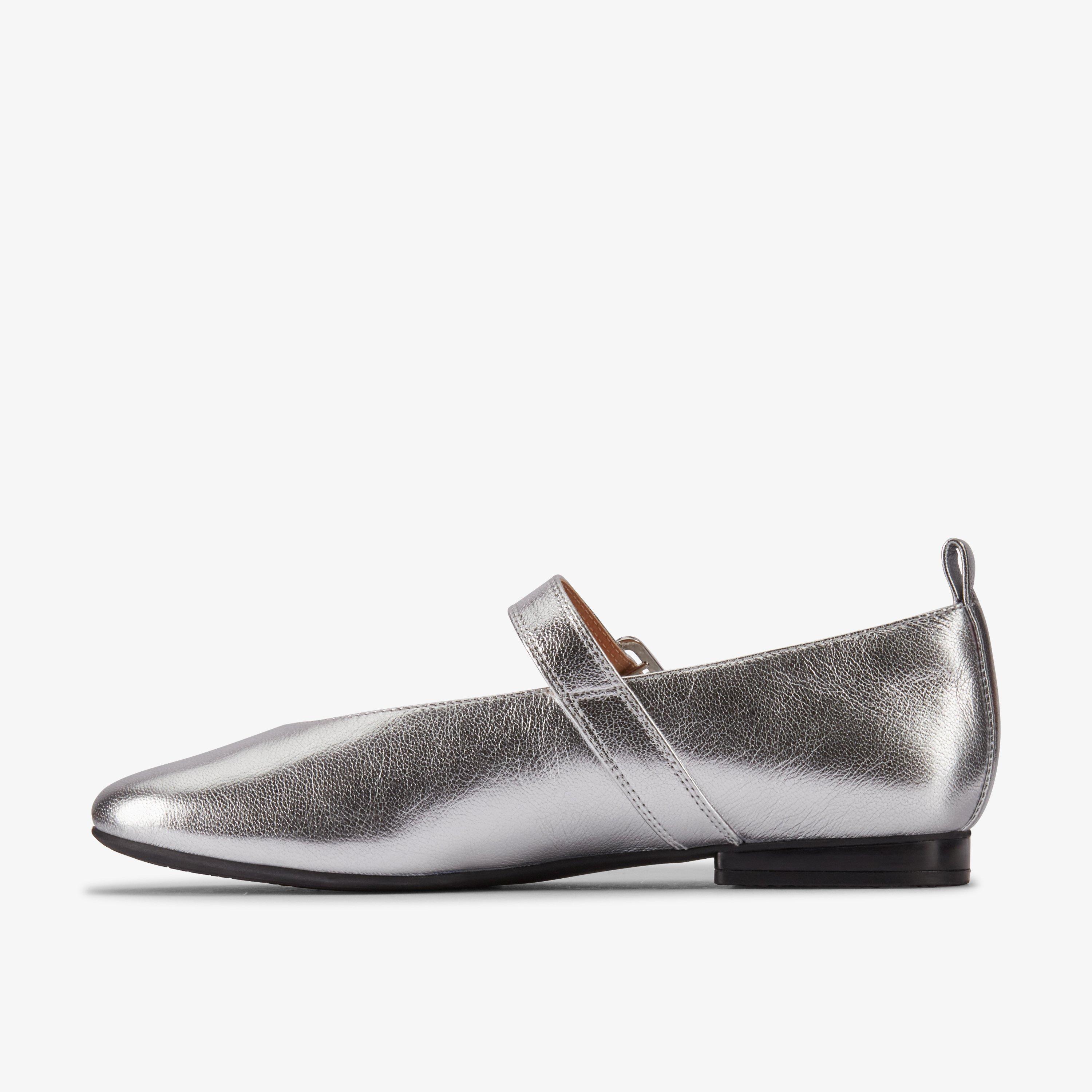 Mary Janes Gianni Bini Argenté - Cuir Verni - Femme Pointure 8 US (39 EU) - Occasion