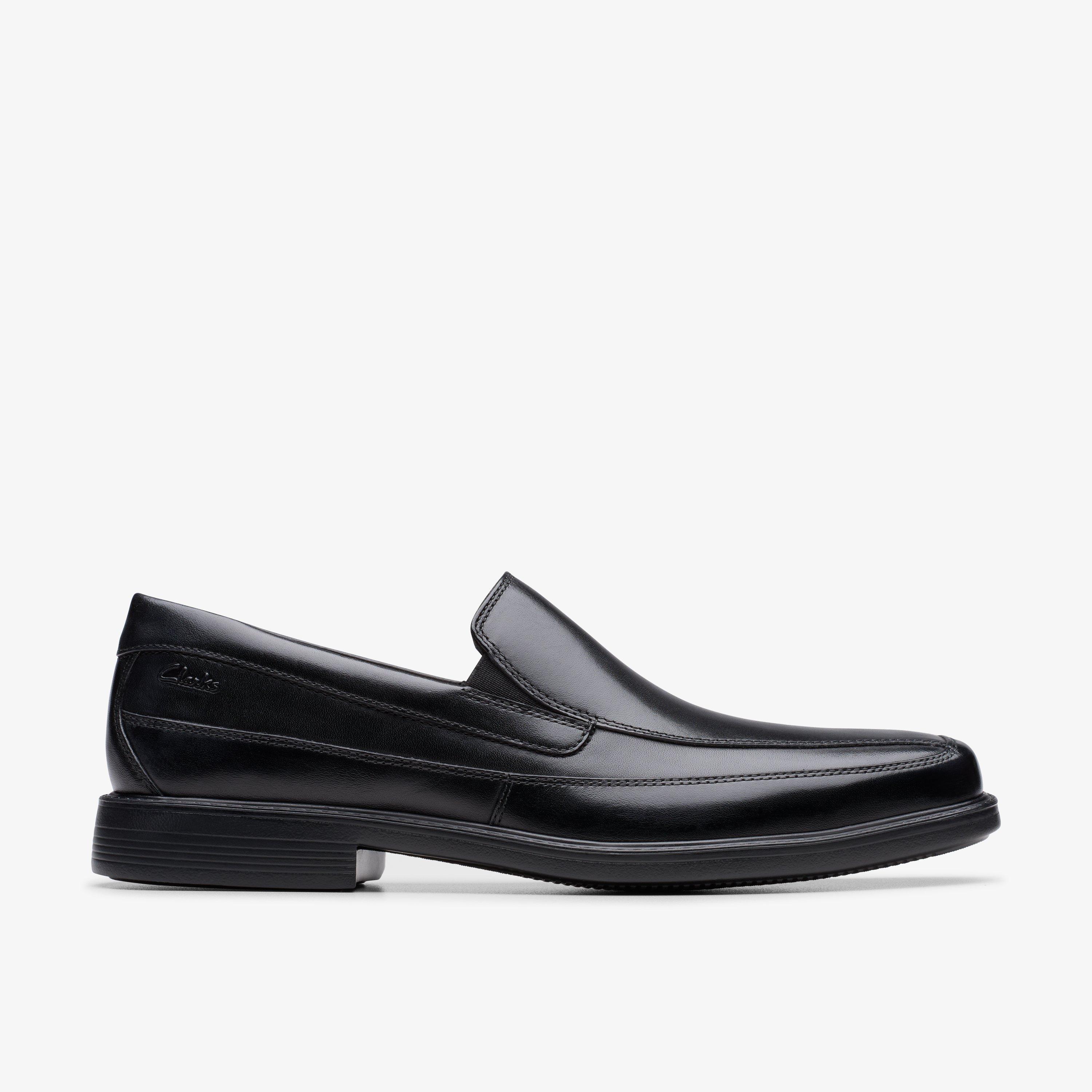 Cosgrove Free Black Leather Loafers Slip Ons, view 1 of 6