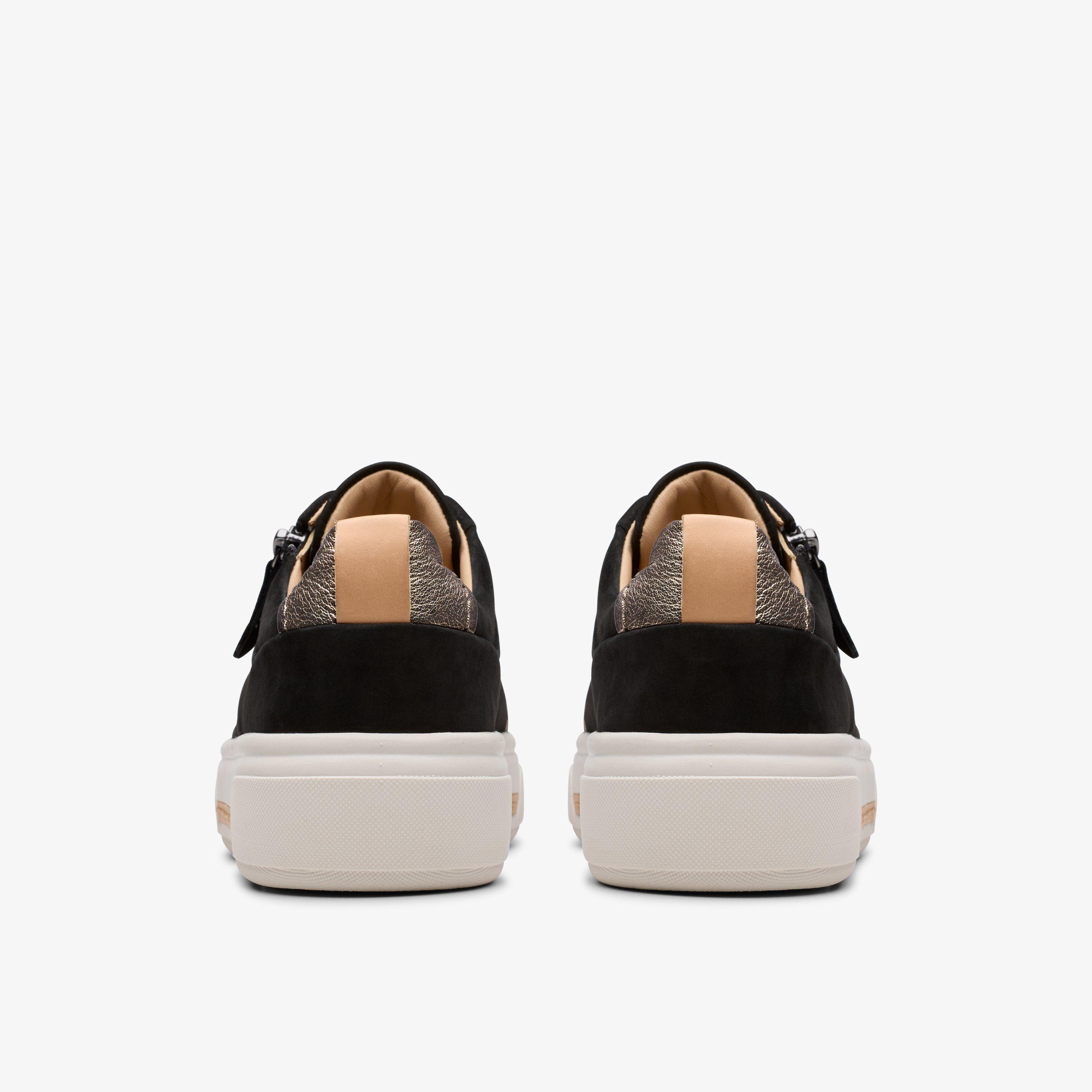 Hollyhock Zip Black Nubuck