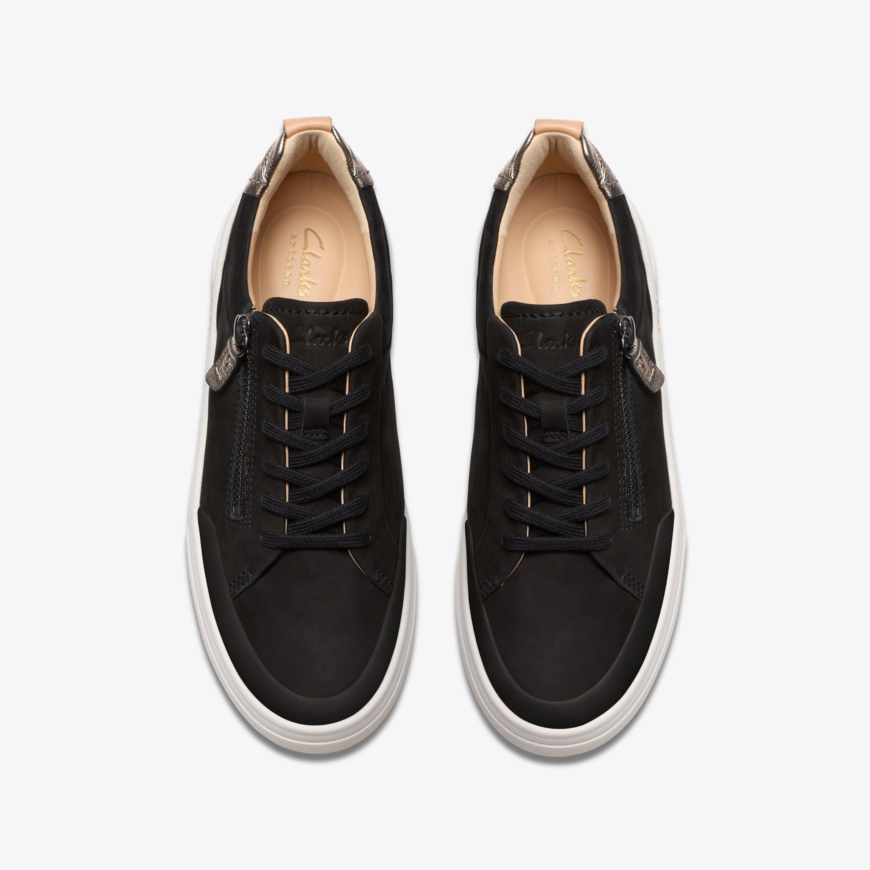 Hollyhock Zip Black Nubuck