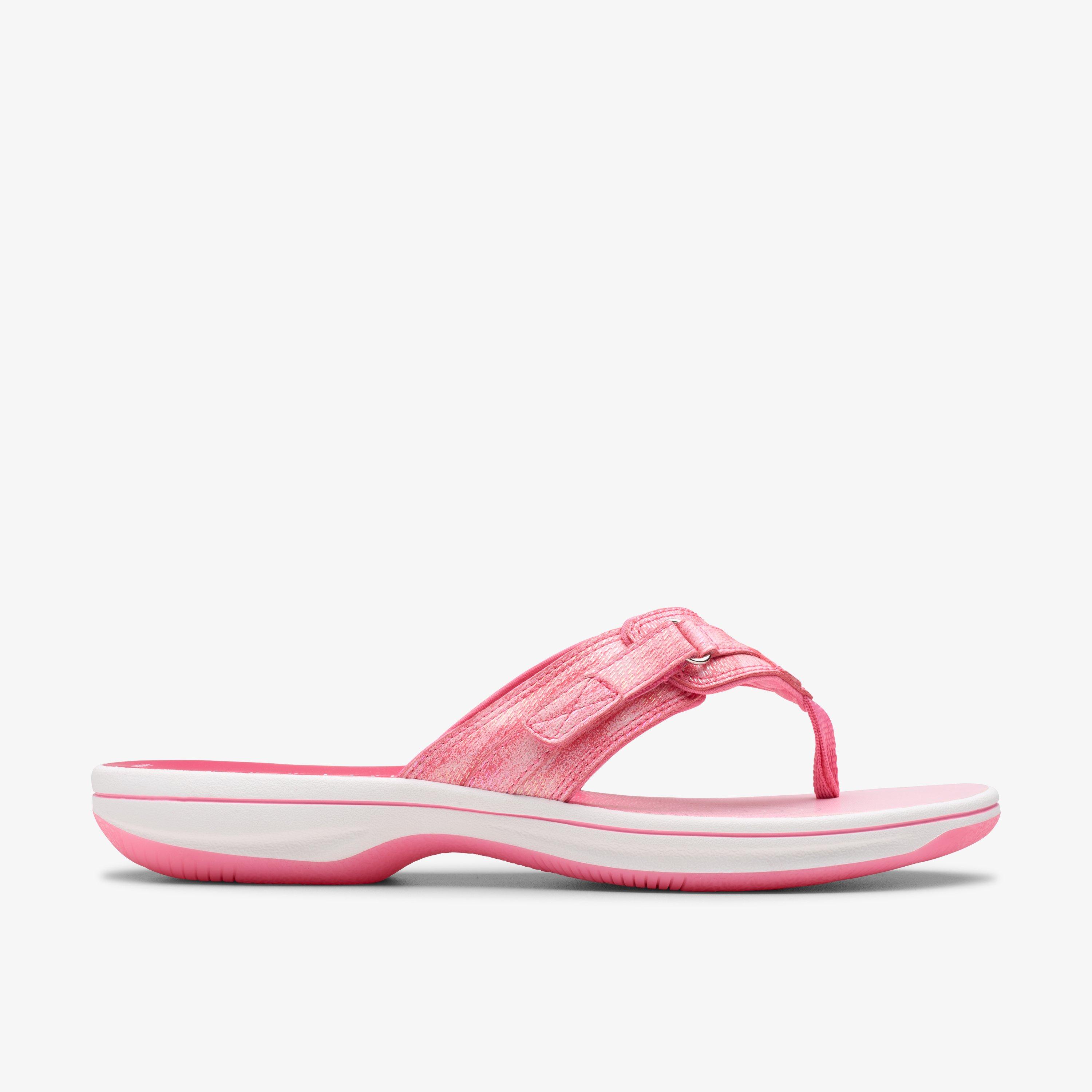 Brinkley Sea Pink Ombre Flip Flop Flat Sandals Flip Flops, view 1 of 6