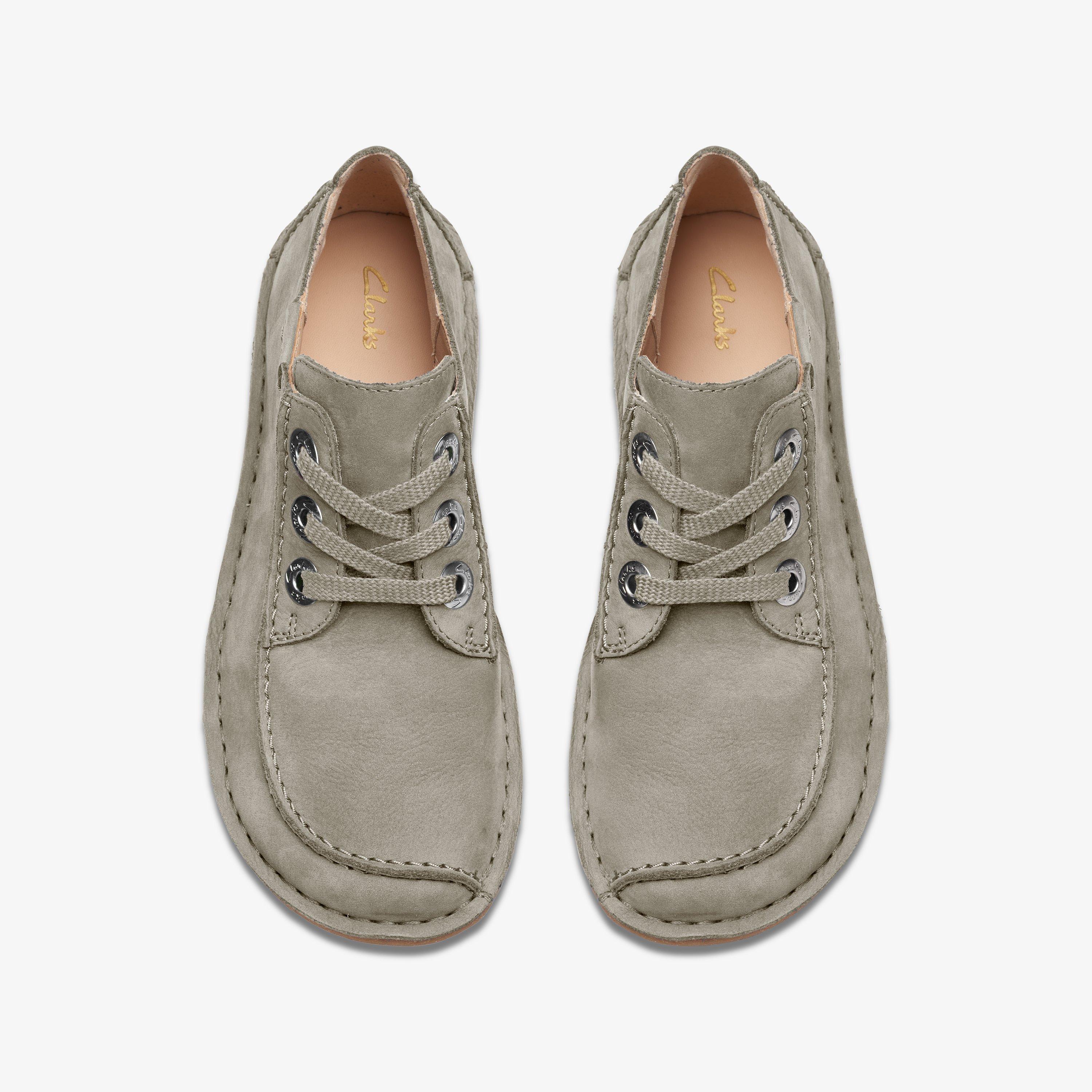 Scarpe Oxford Clarks Funny Dream Donna - Pelle, Suola TPR Antiscivolo, Allacciatura Con Occhielli