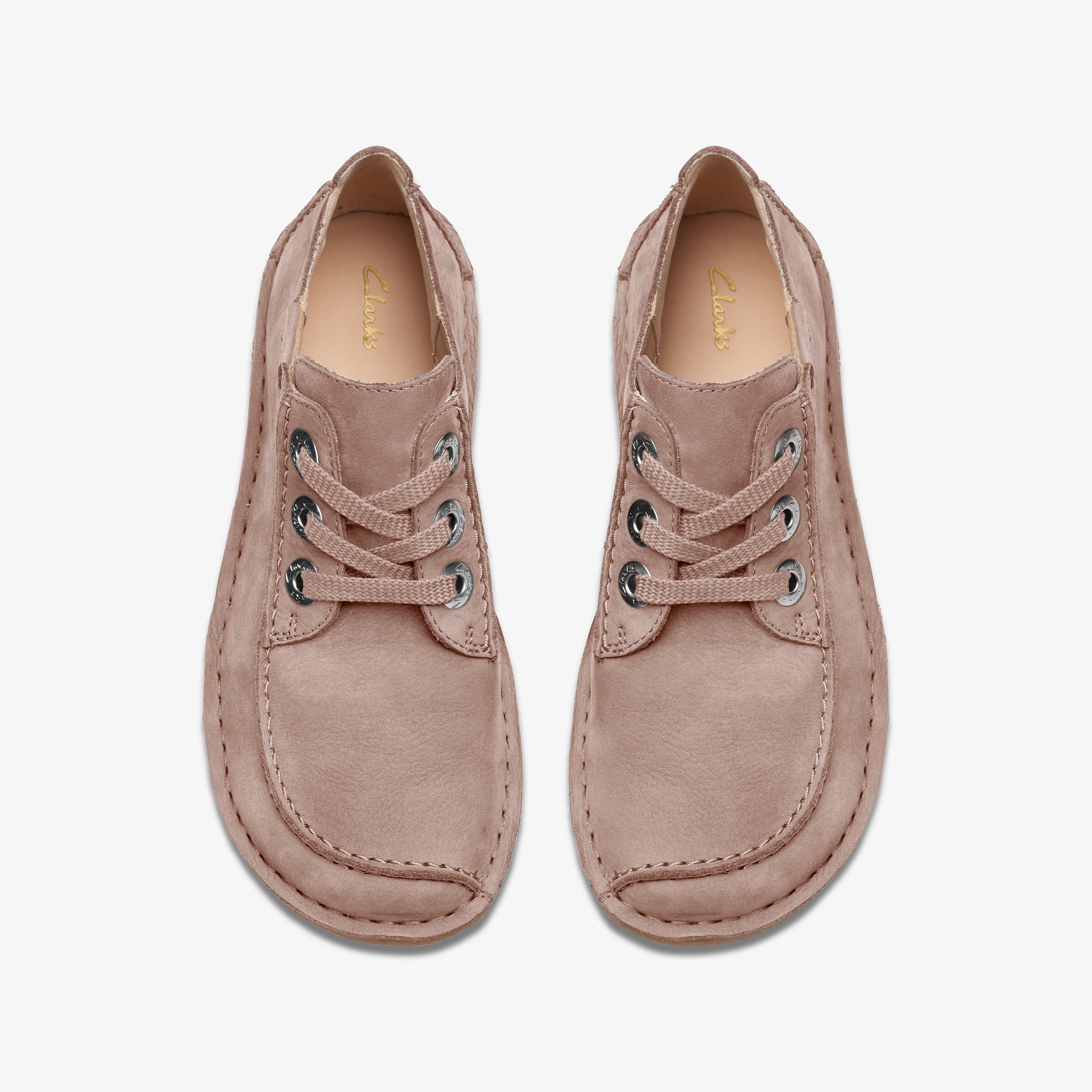 極美品✨Clarks Funny Dream PINK × beige 24cm Womens Funny Dream Light Pink Leather Derby Shoe | Clarks