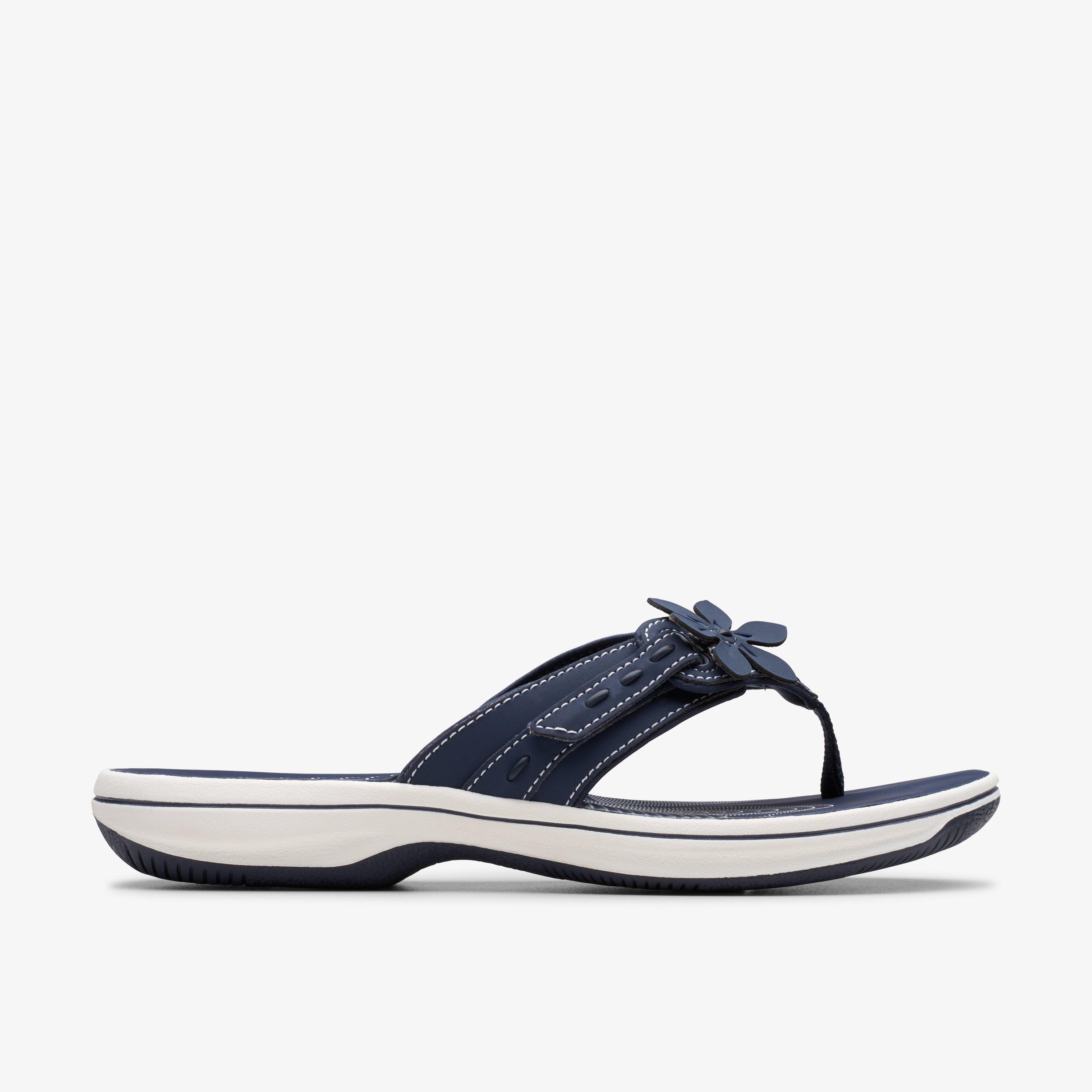 Breeze Opal  Navy Flip Flop, view 1 of 6