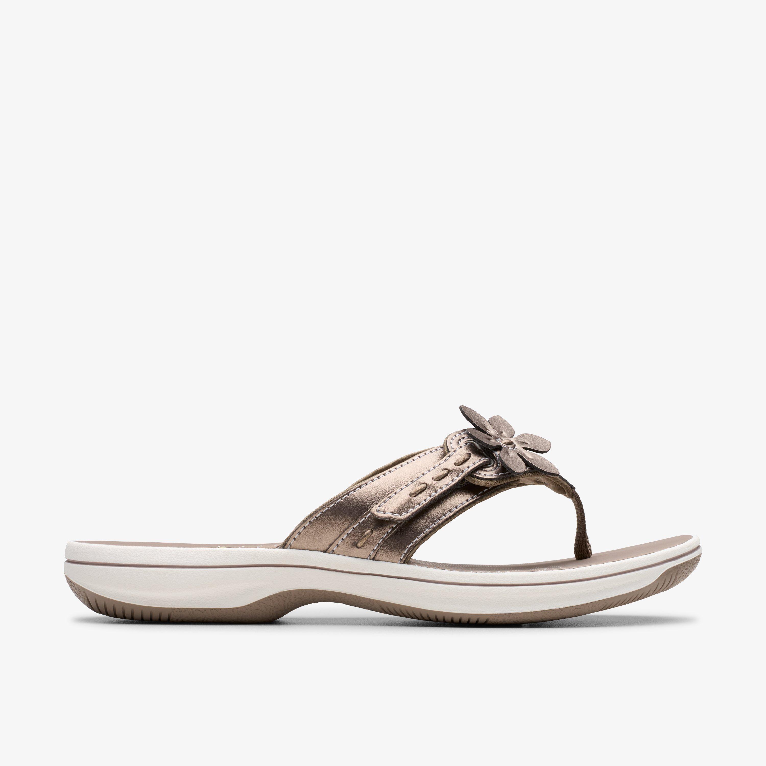 Breeze Opal  Pewter Flip Flop, view 1 of 6