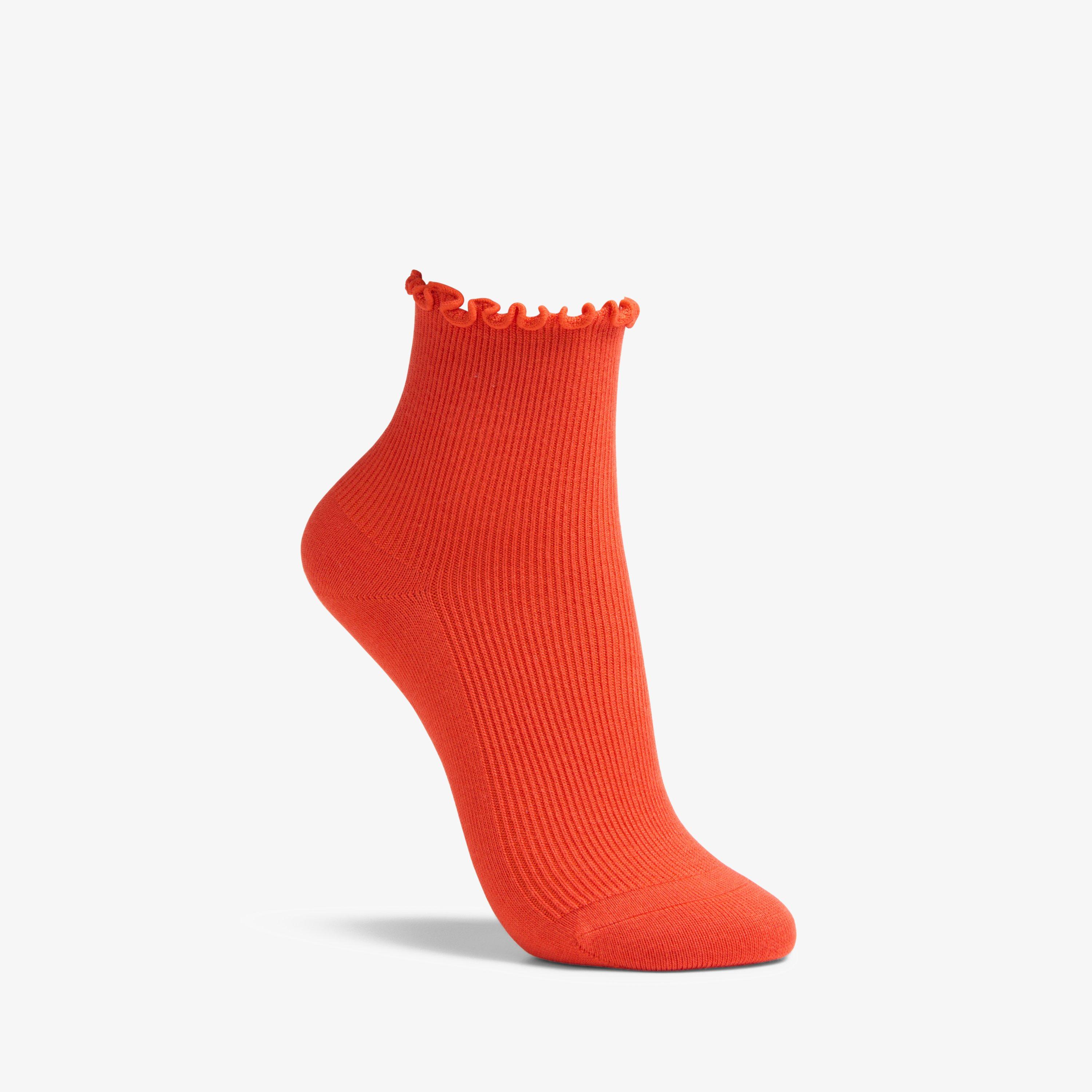 Shop Clarks Rosewelt Crew Sock In Orange