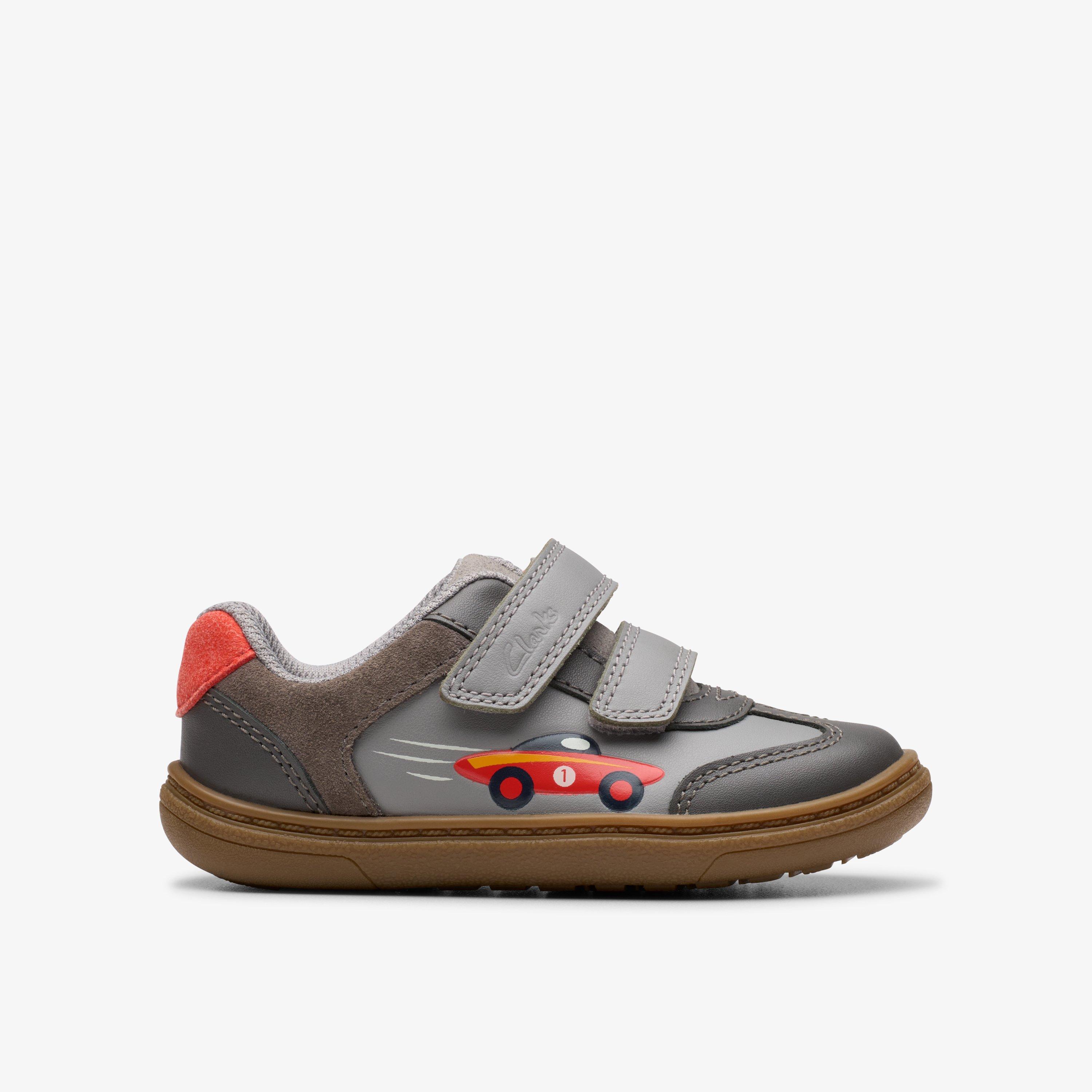 Flash Racer Toddler Grey Riptape, view 1 of 6