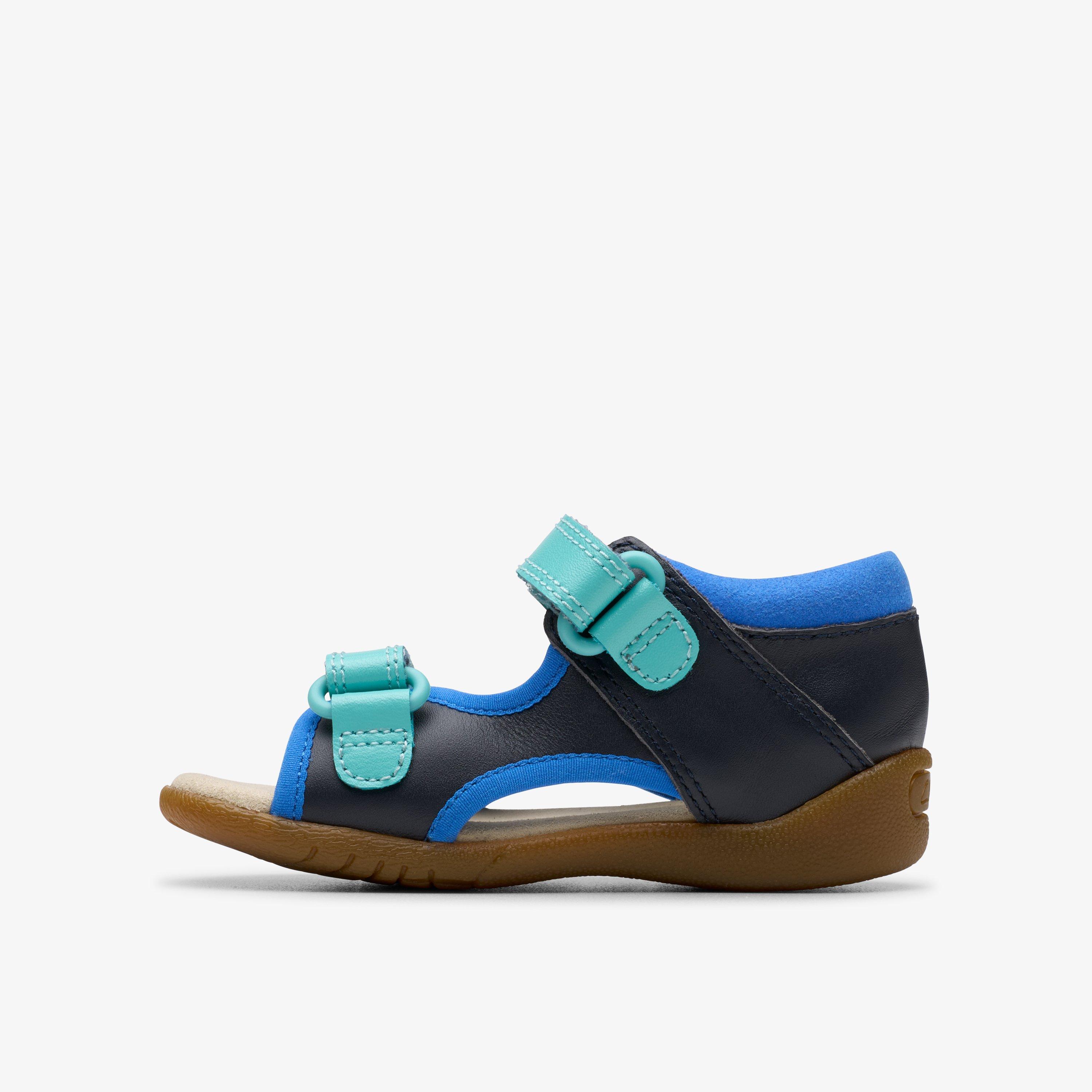 Zora Star Toddler Navy Riptape, view 2 of 6