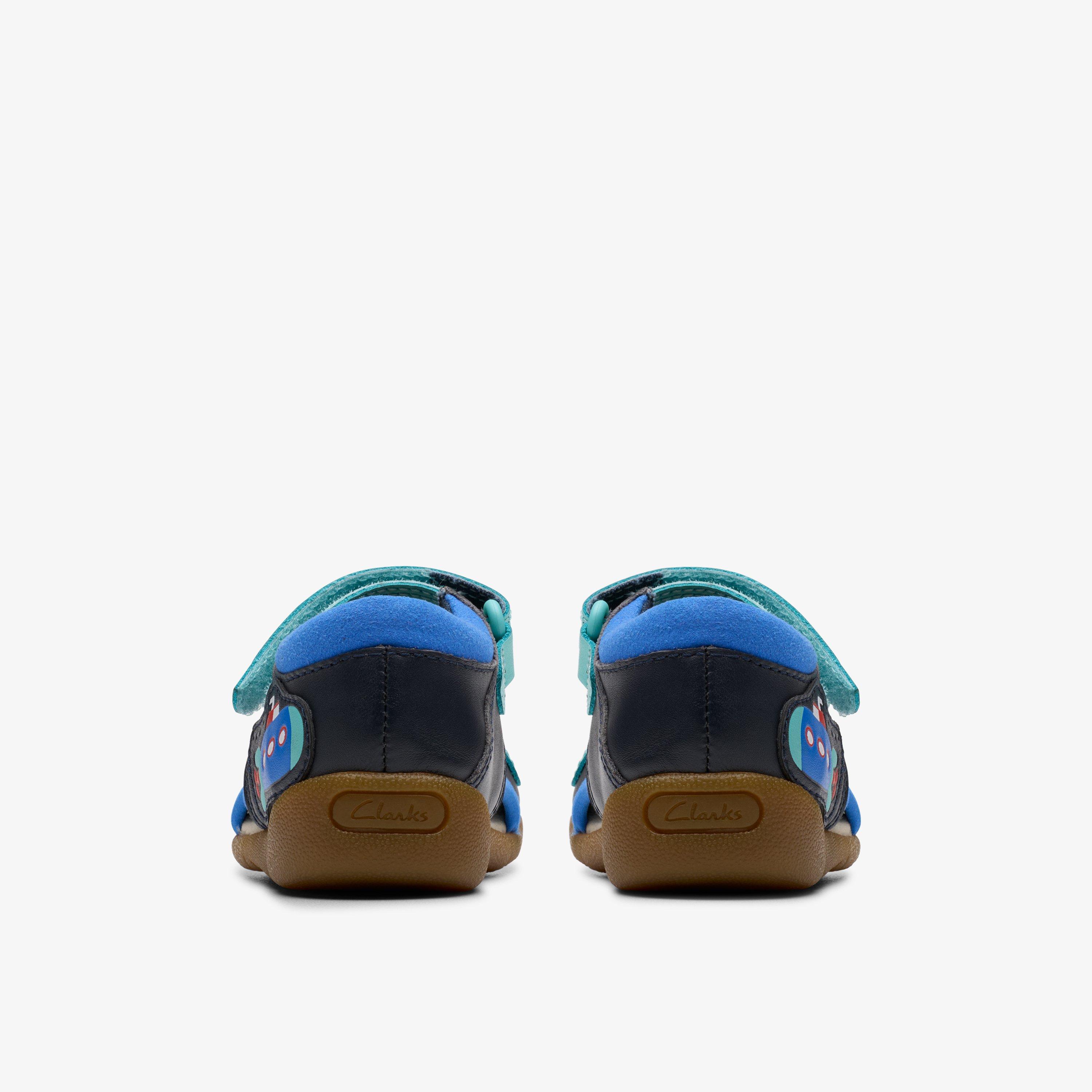Zora Star Toddler Navy Riptape, view 5 of 6