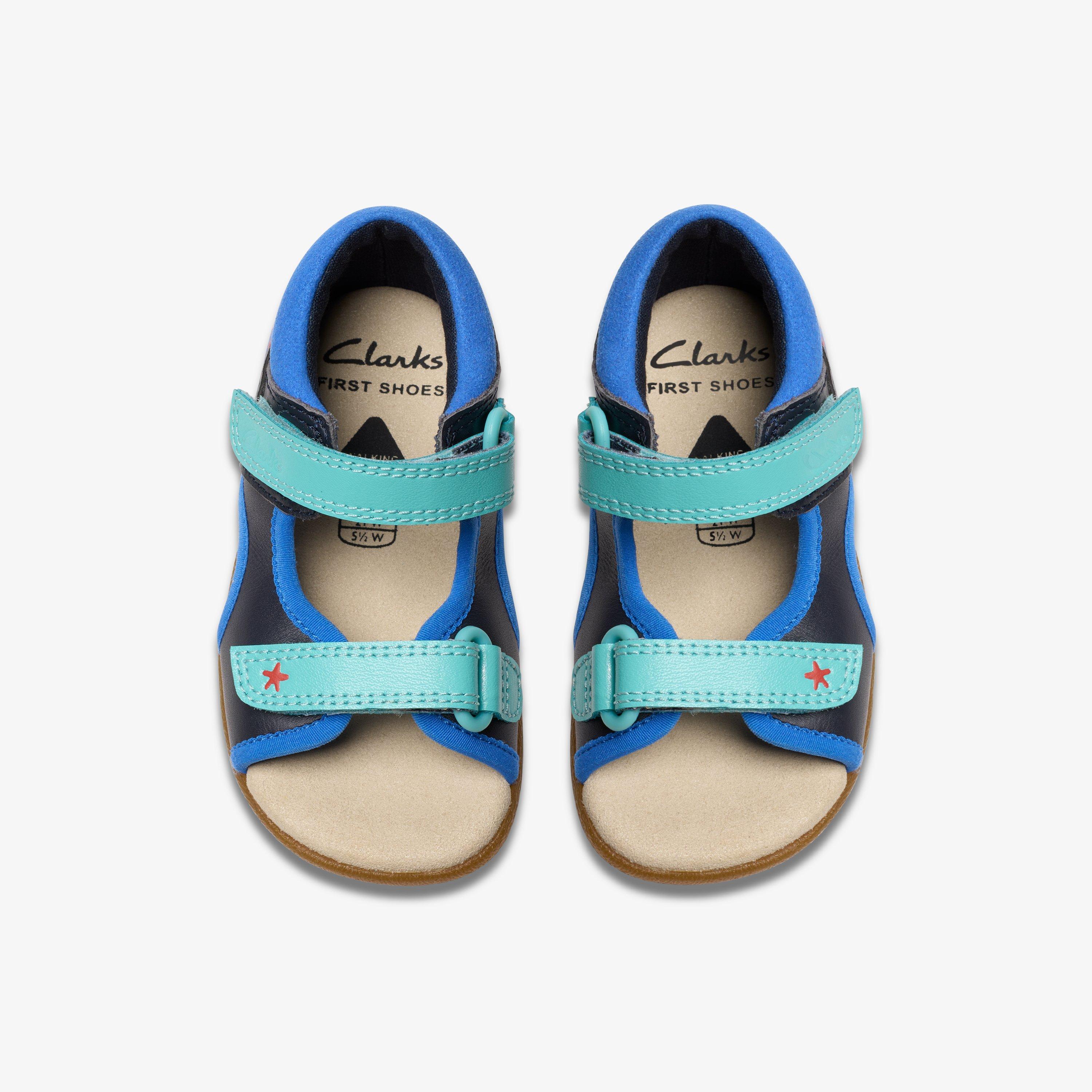 Zora Star Toddler Navy Riptape, view 6 of 6