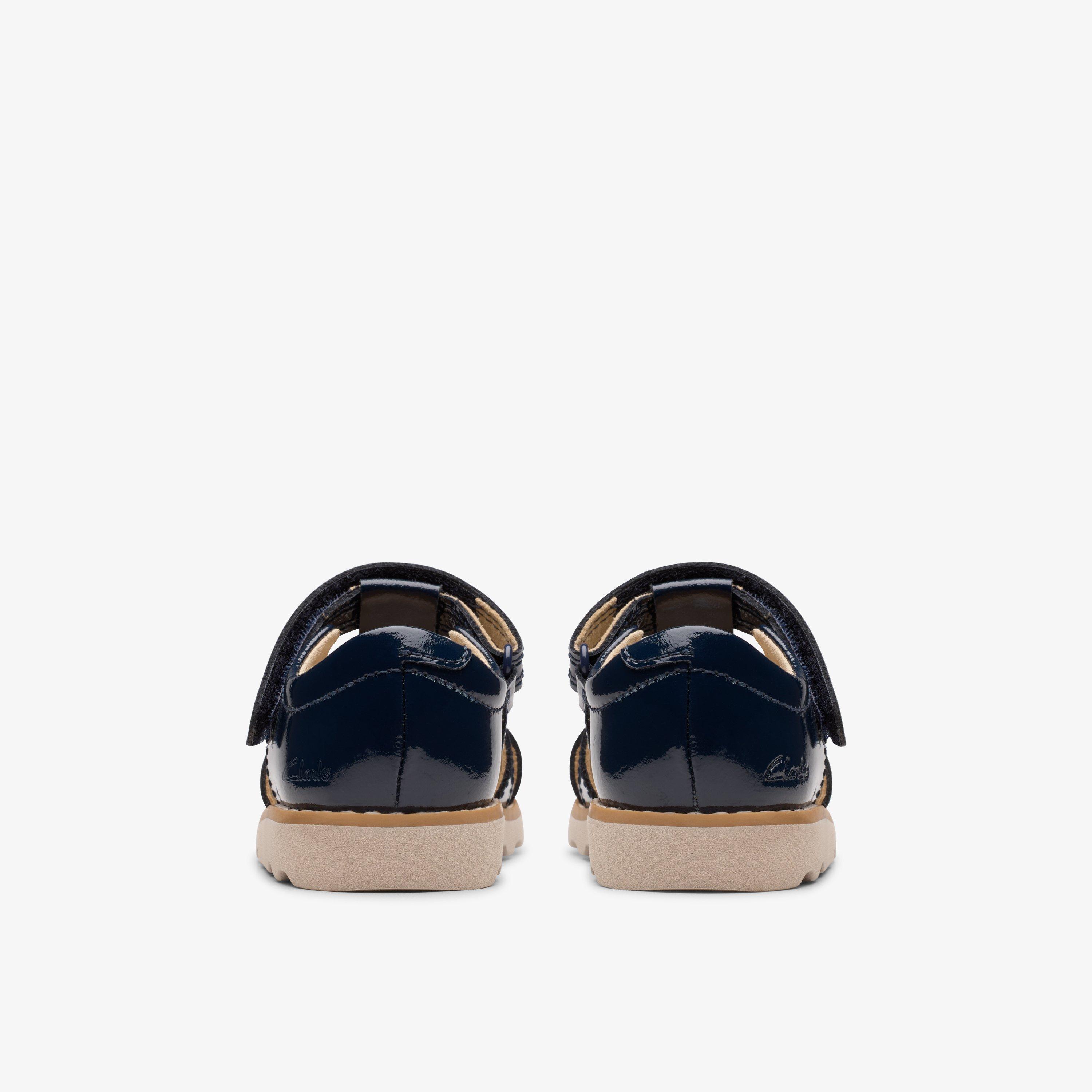 Crown Skip Toddler Navy Flat Sandals, view 5 of 6