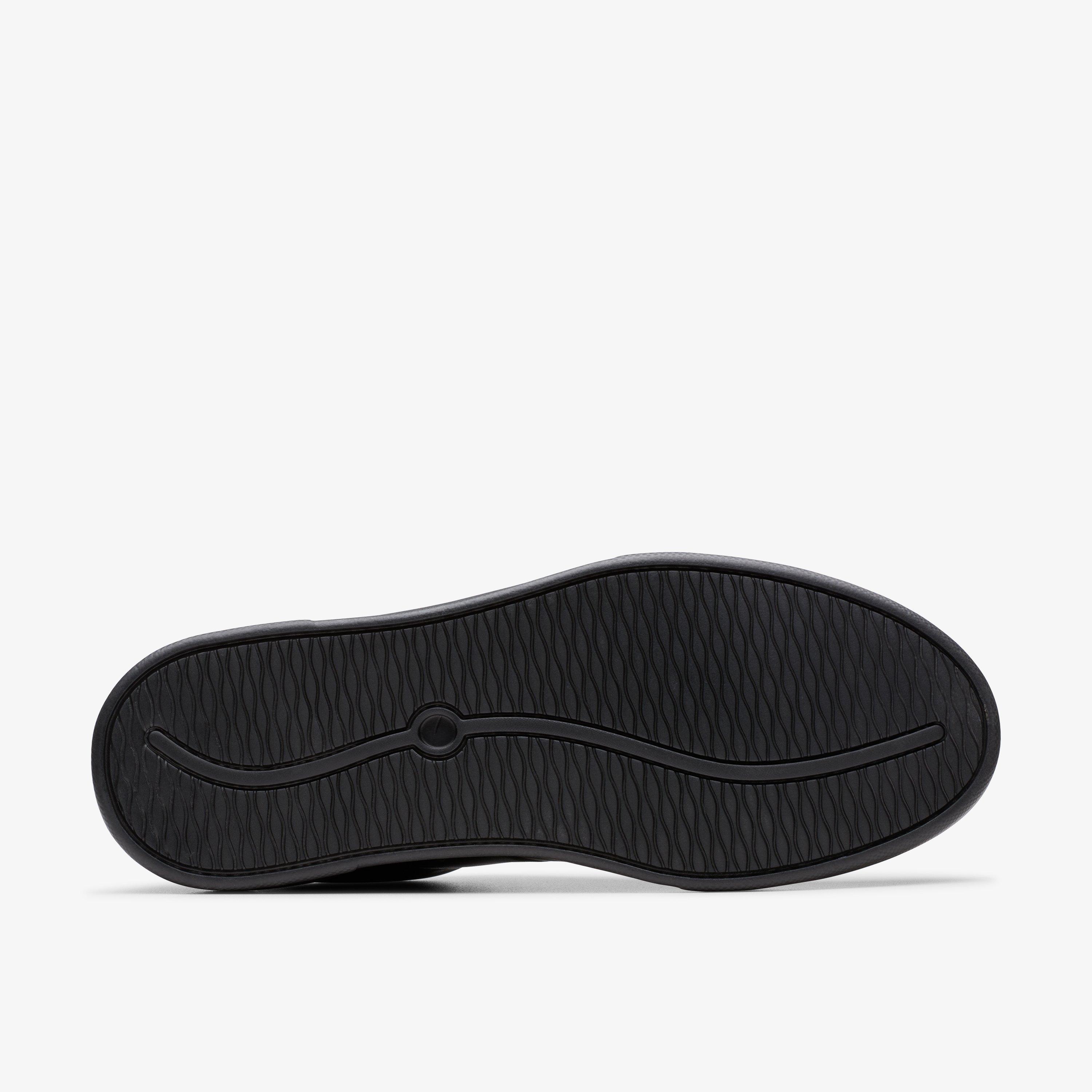 Clarks Hodson Lace, Scarpe Da Ginnastica Uomo In Pelle Nera, Numero 40 EU - 3
