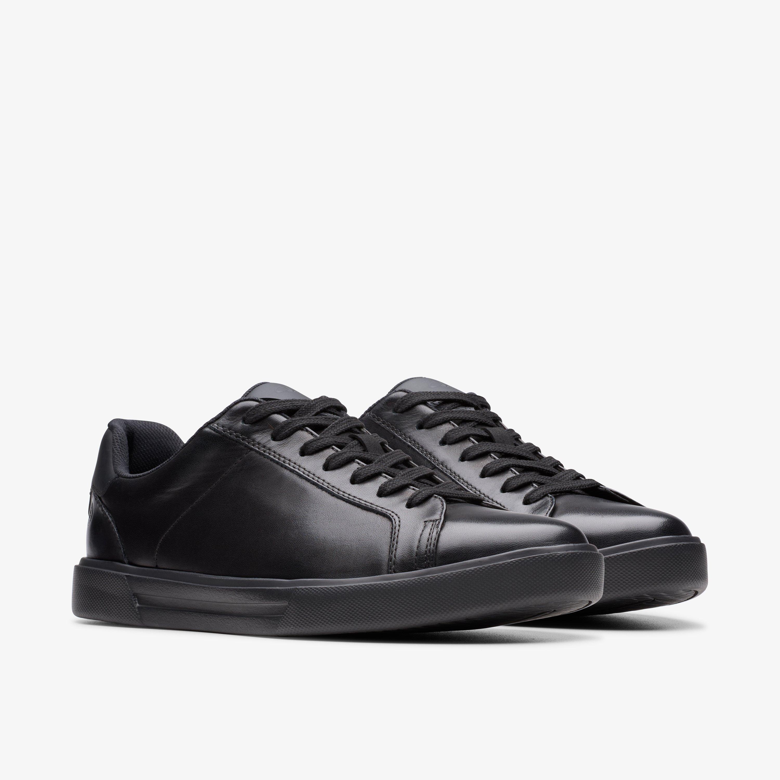 Scarpa uomo modello Ingegnere in pelle nera e suola micro - Ofanto