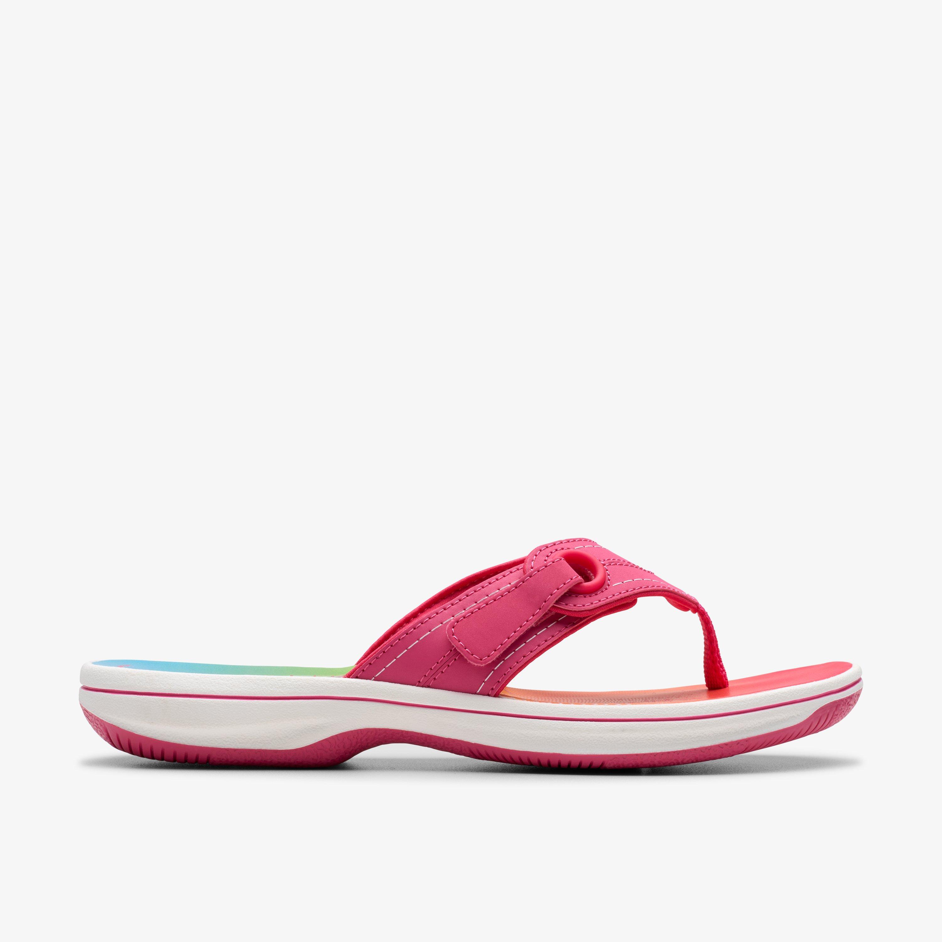 clarks women's brinkley flora flip flop