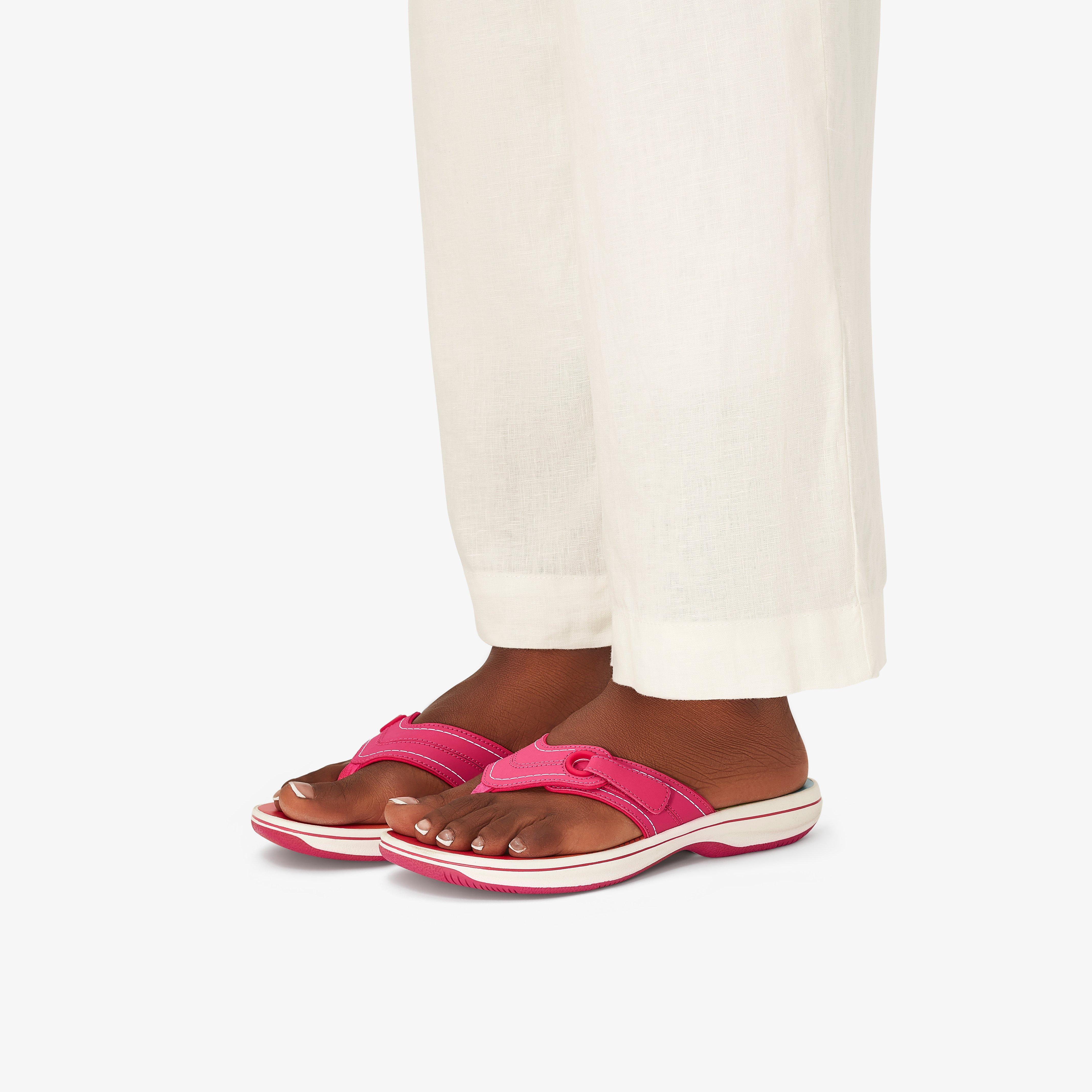Amazon Sandalias De Chanclas Clarks Reyna Twist Mujer Rosa