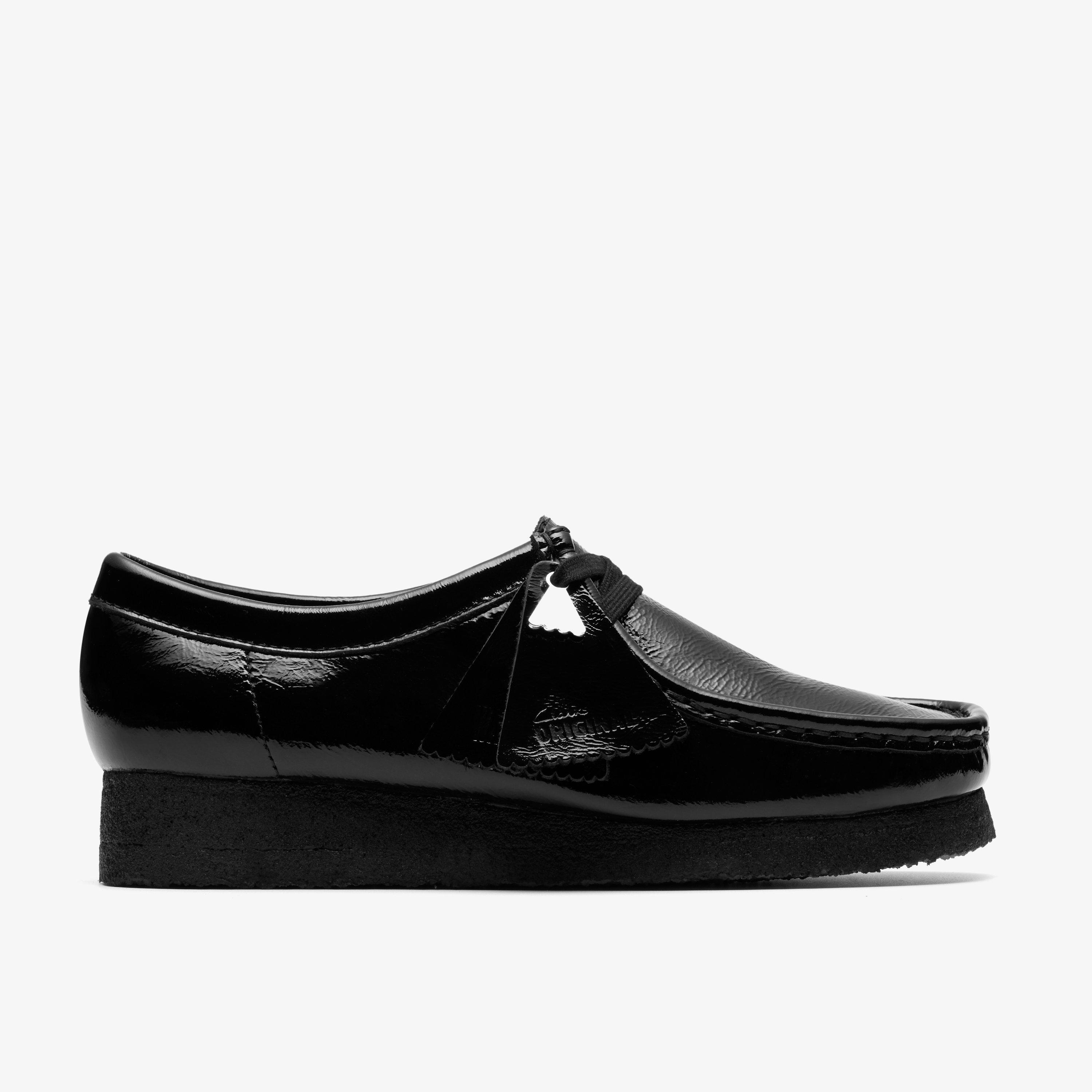 靴 Clarks Patent Leather Wallabee Supreme Clarks Originals Patent Leather Wallabee (SS24) - $178