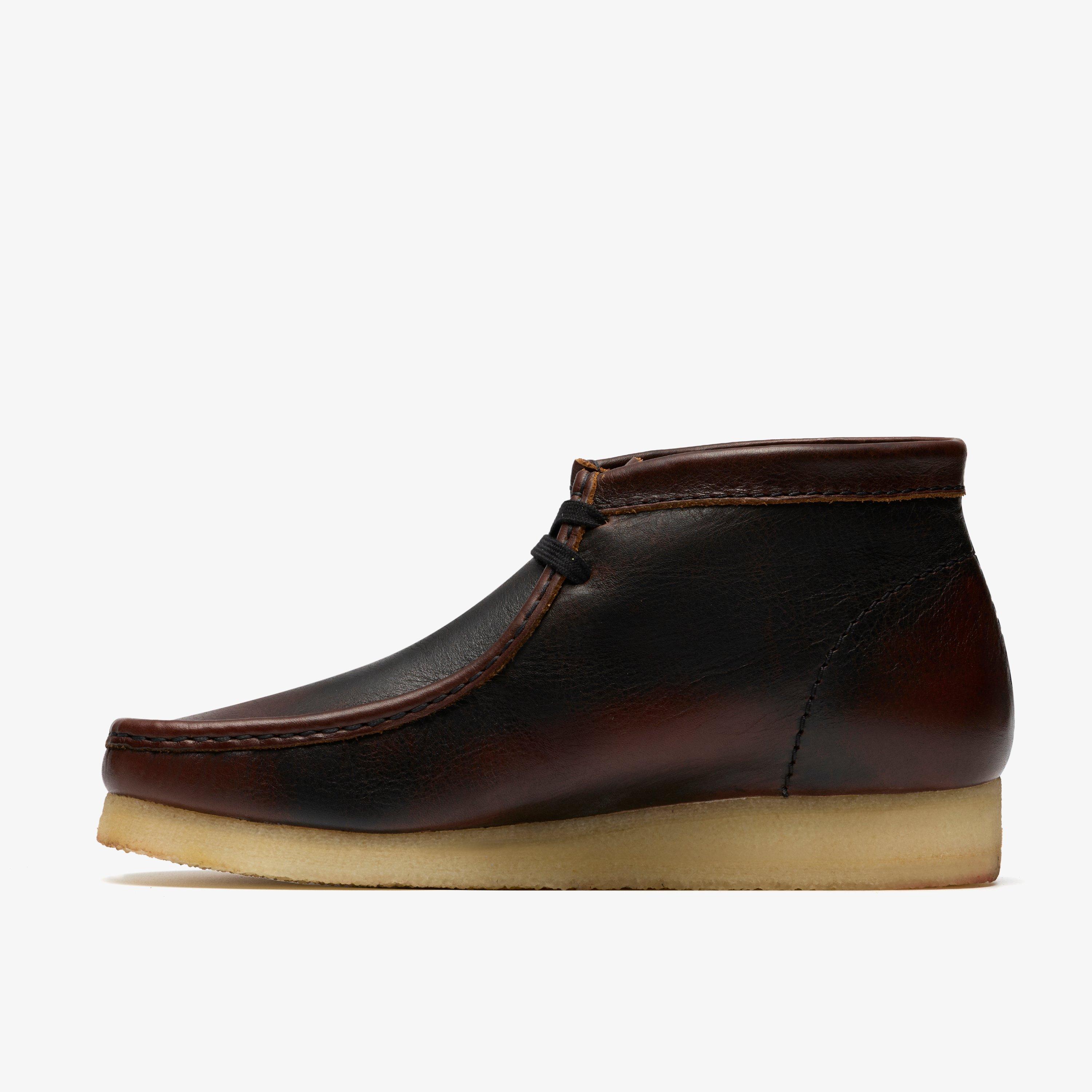 ろ*く様 Clarks Wallabees Boots Made in Irel Men's Wallabees Shoes: Clarks Originals Leather Wallabees