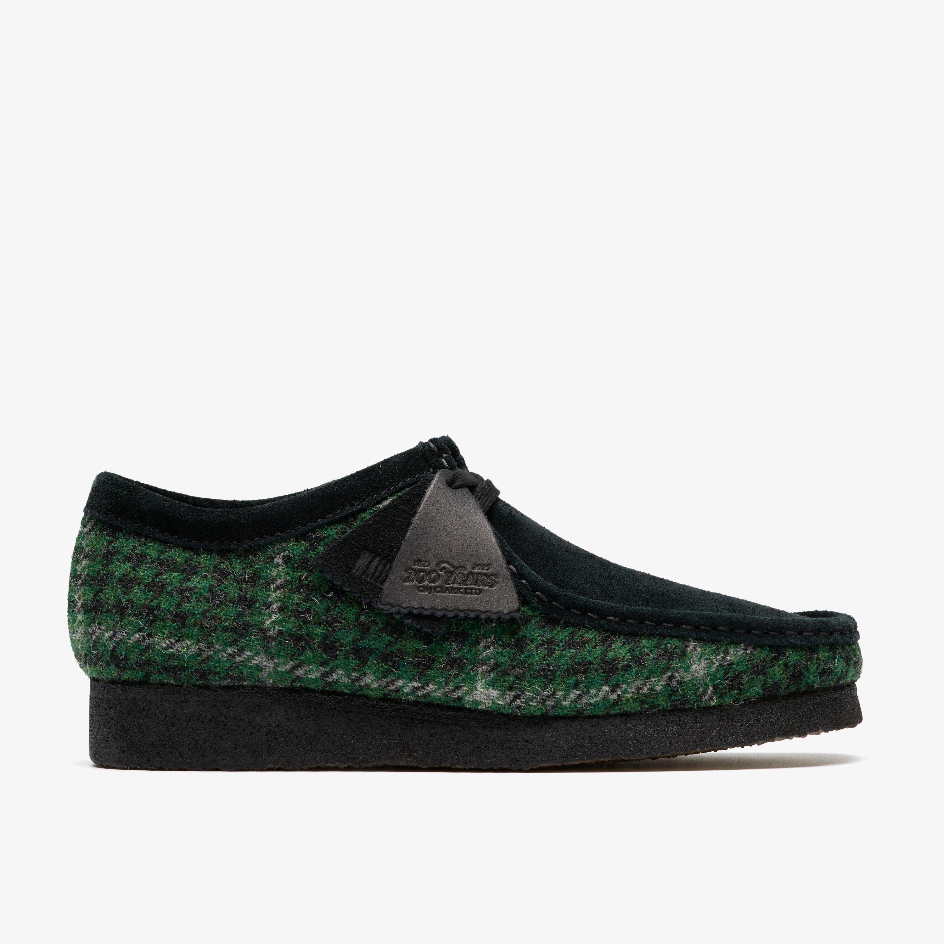 Wallabee Green Tweed Combination Wallabee Lace Up, view 1 of 7