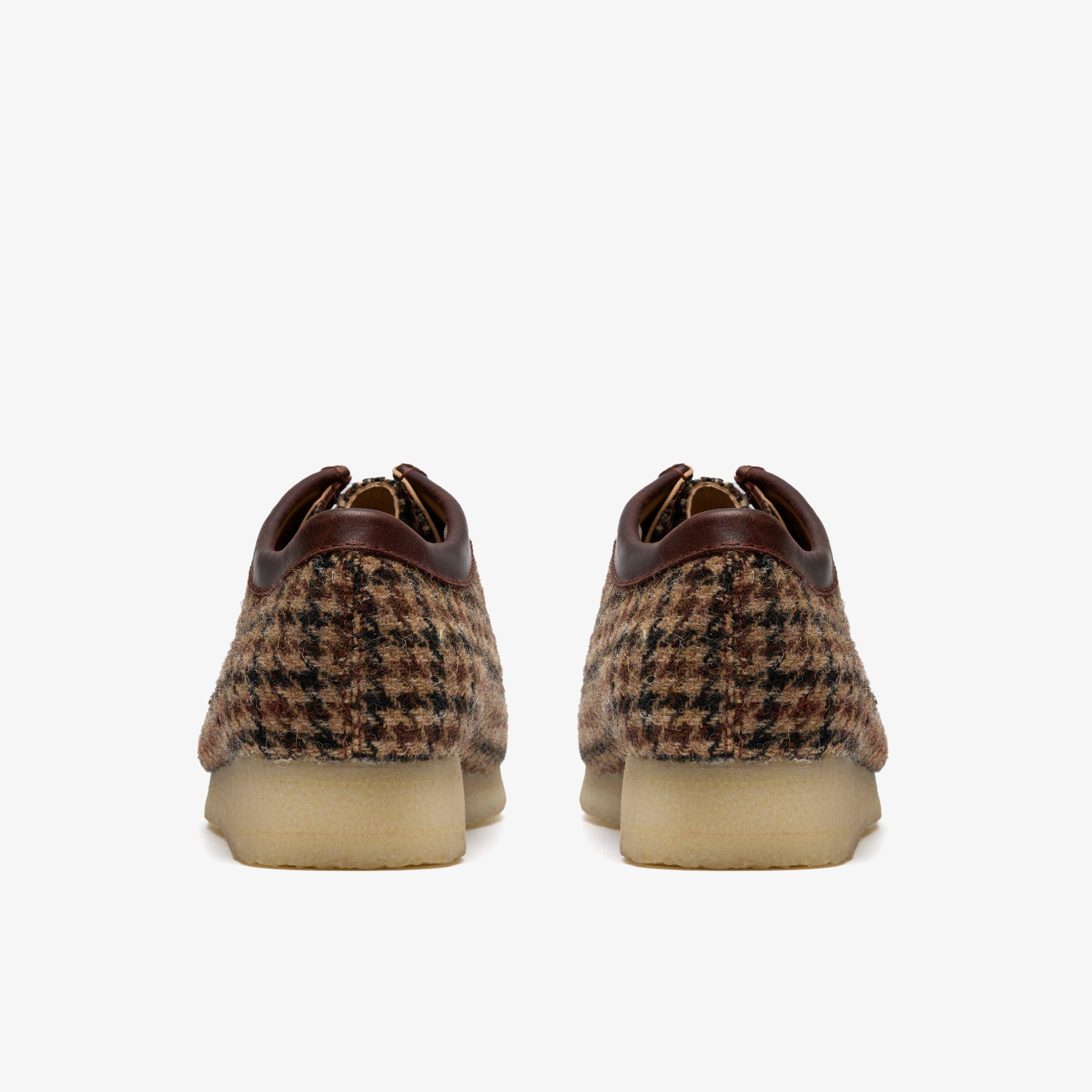 Wallabee Ensemble en tweed marron Wallabee Chaussures à lacets, view 7 of 10