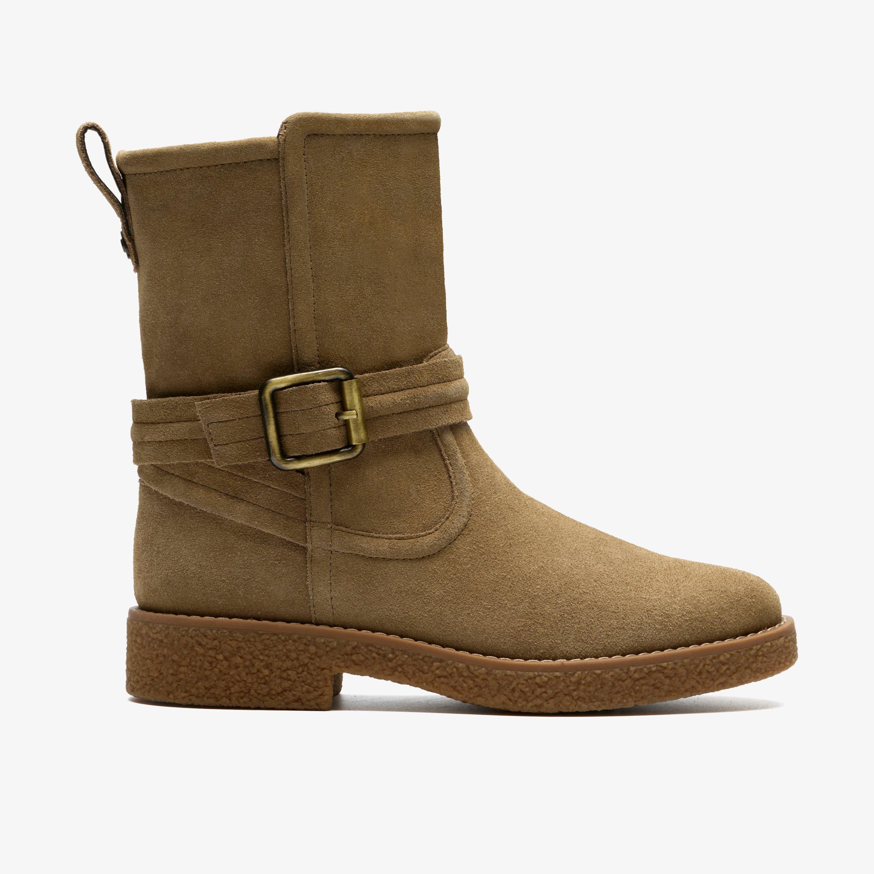 Clarks Nella Mid In Neutral
